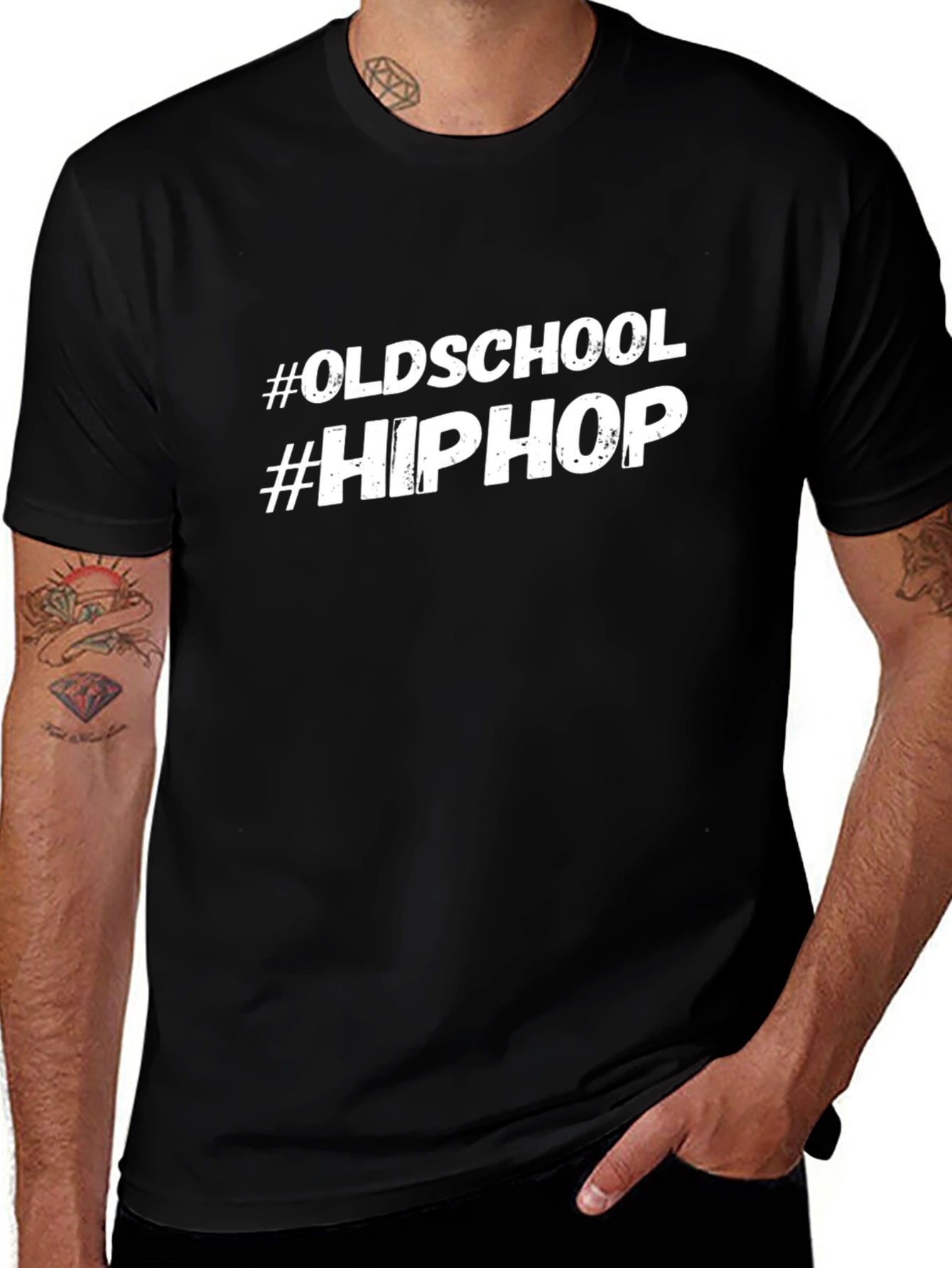 Oldschool Hip Hop Graphic T-Shirt