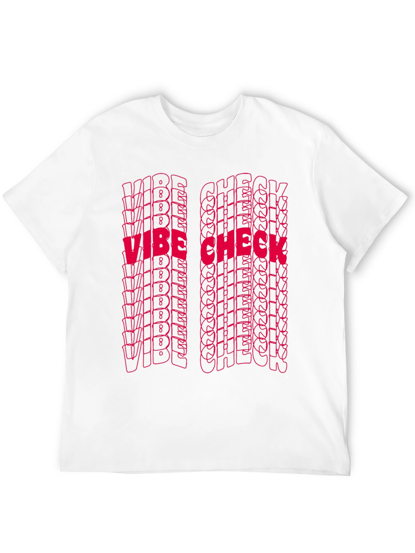 Vibe Check Graphic Tee - Trendy Statement Shirt