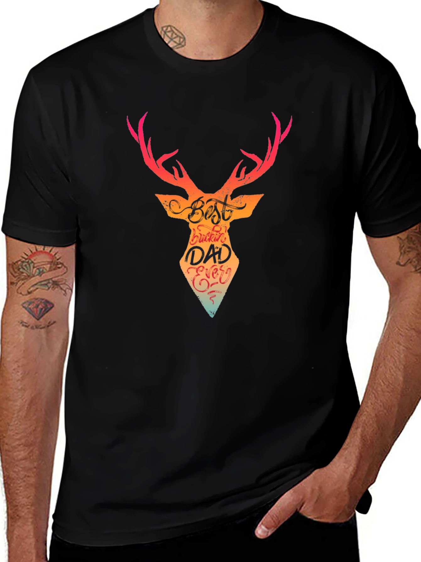 Best Buckin Dad Ever T-Shirt