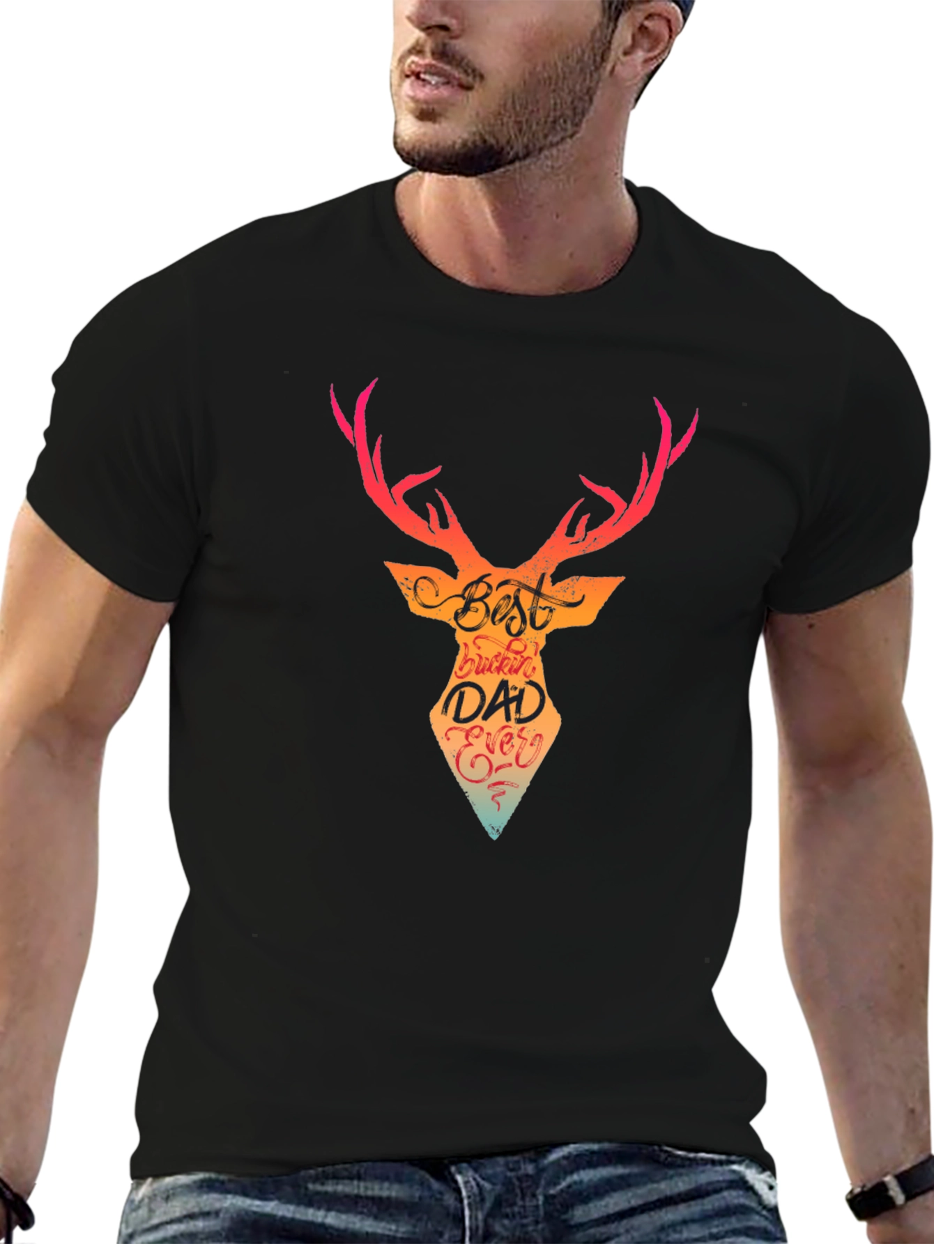 Best Buckin Dad Ever T-Shirt