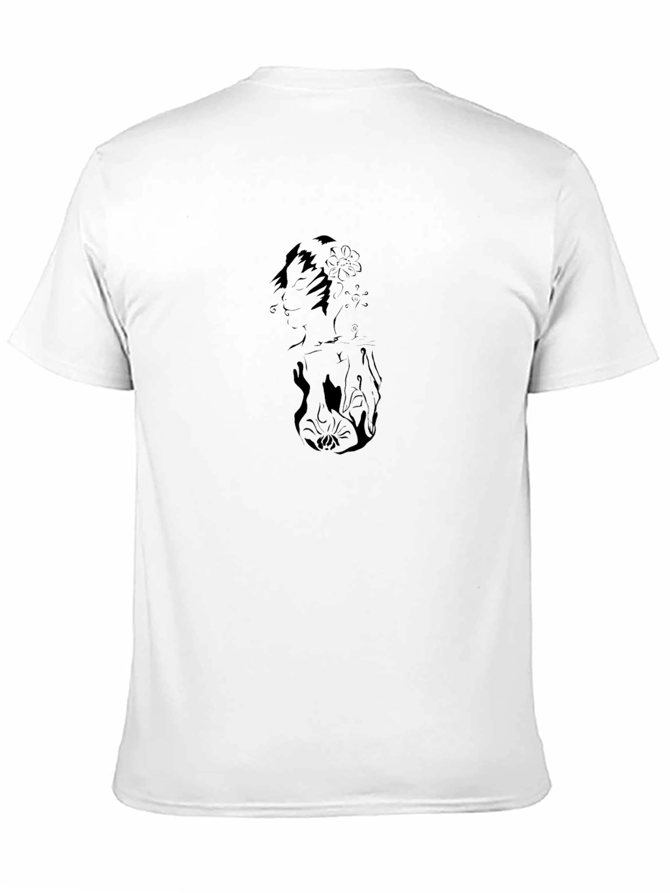 Black Graphic Print Short Sleeve T-Shirt