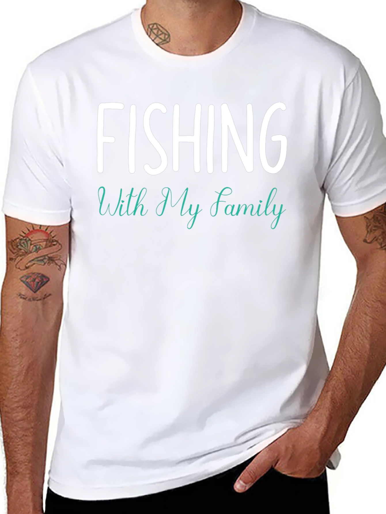 Fishing With My Family T-Shirt