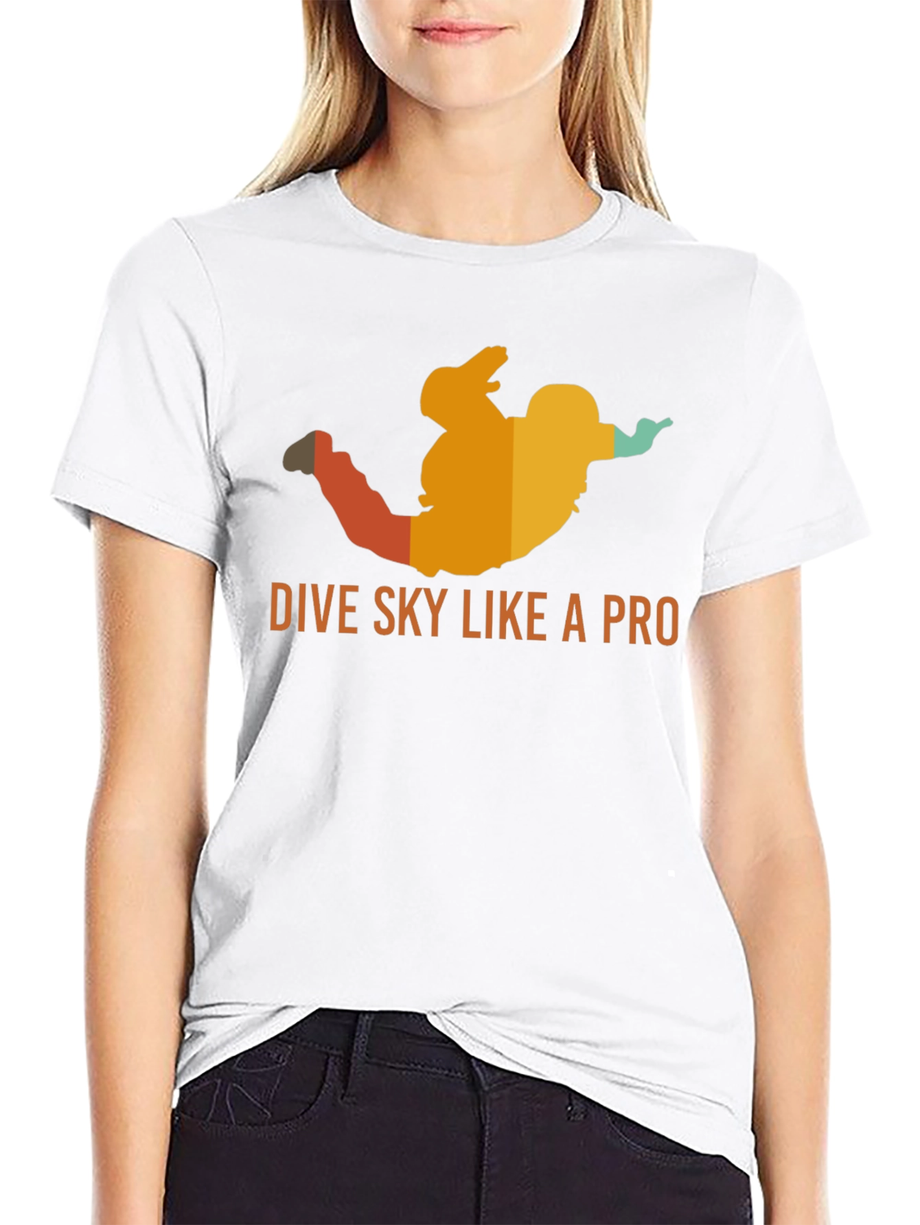 Retro Skydiving T-Shirt - Dive Sky Like A Pro
