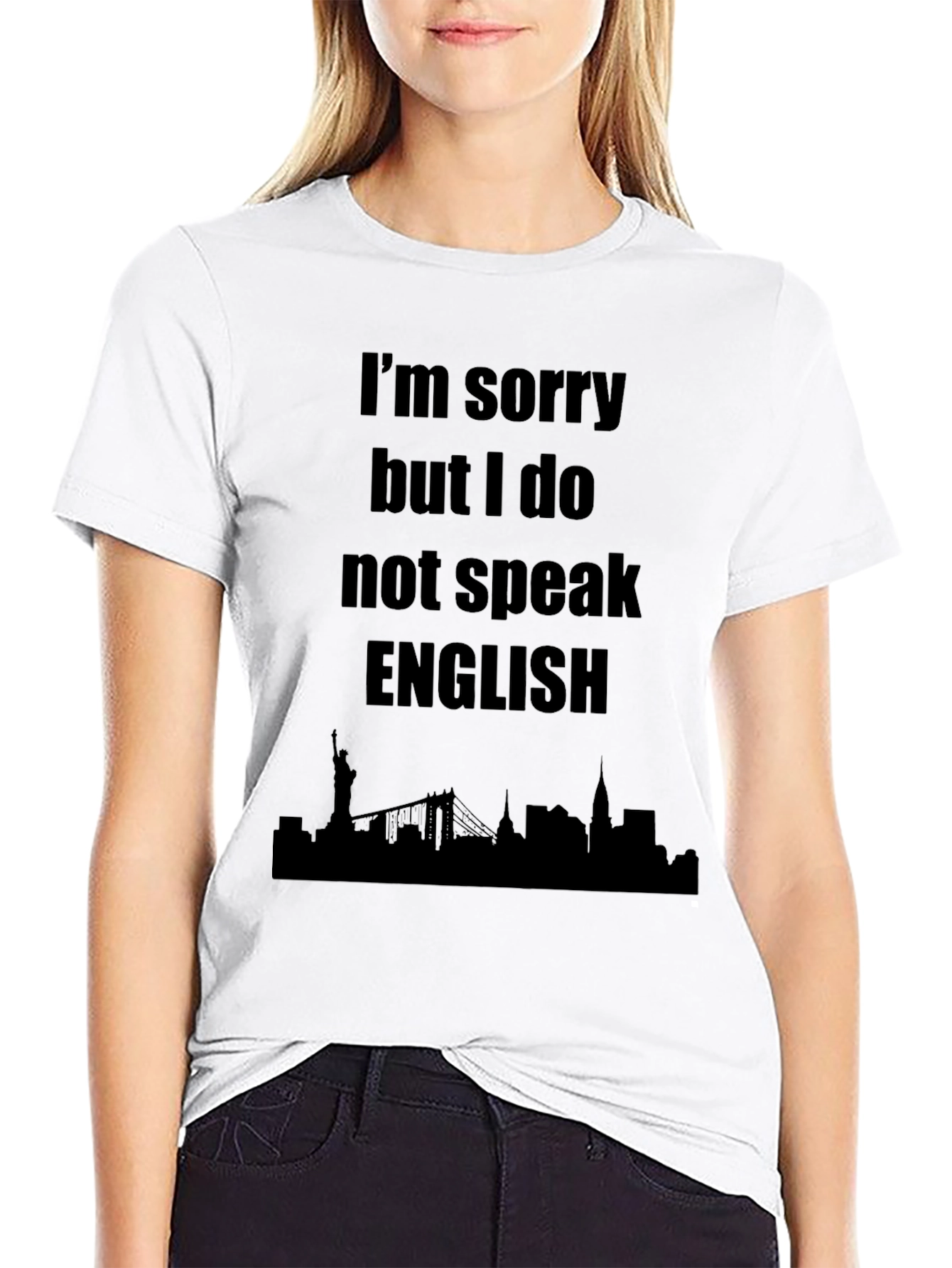 Im Sorry I Dont Speak English Graphic Tee