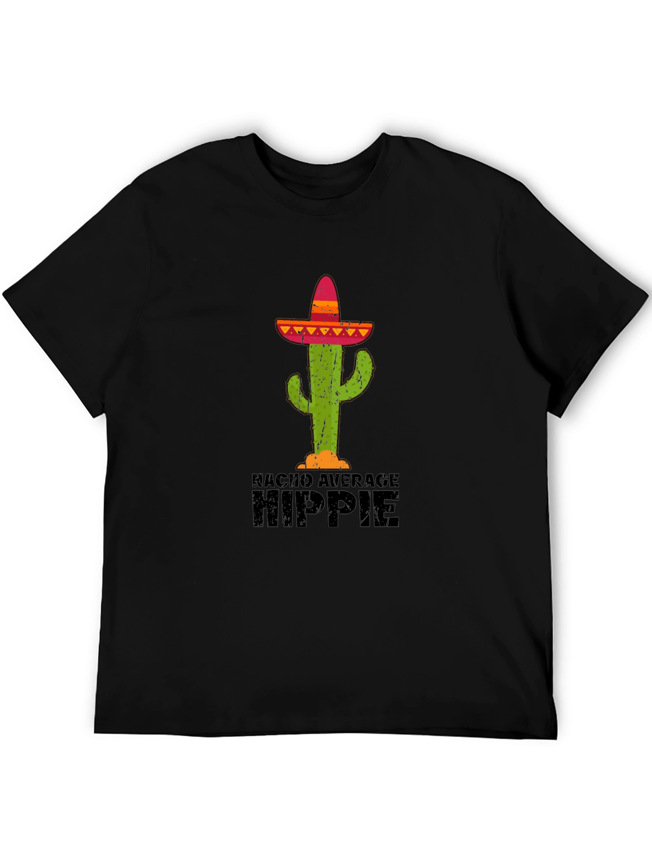 Nacho Average Hippie Cactus T-Shirt