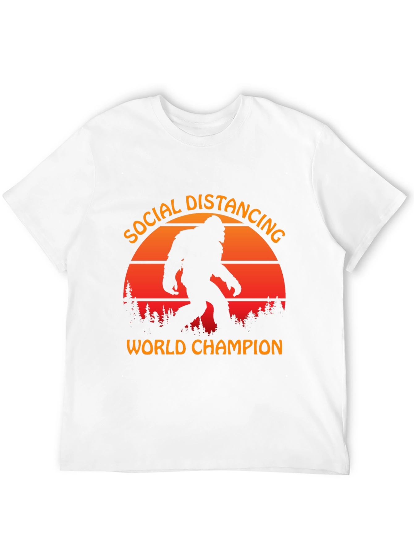 Social Distancing World Champ T-Shirt