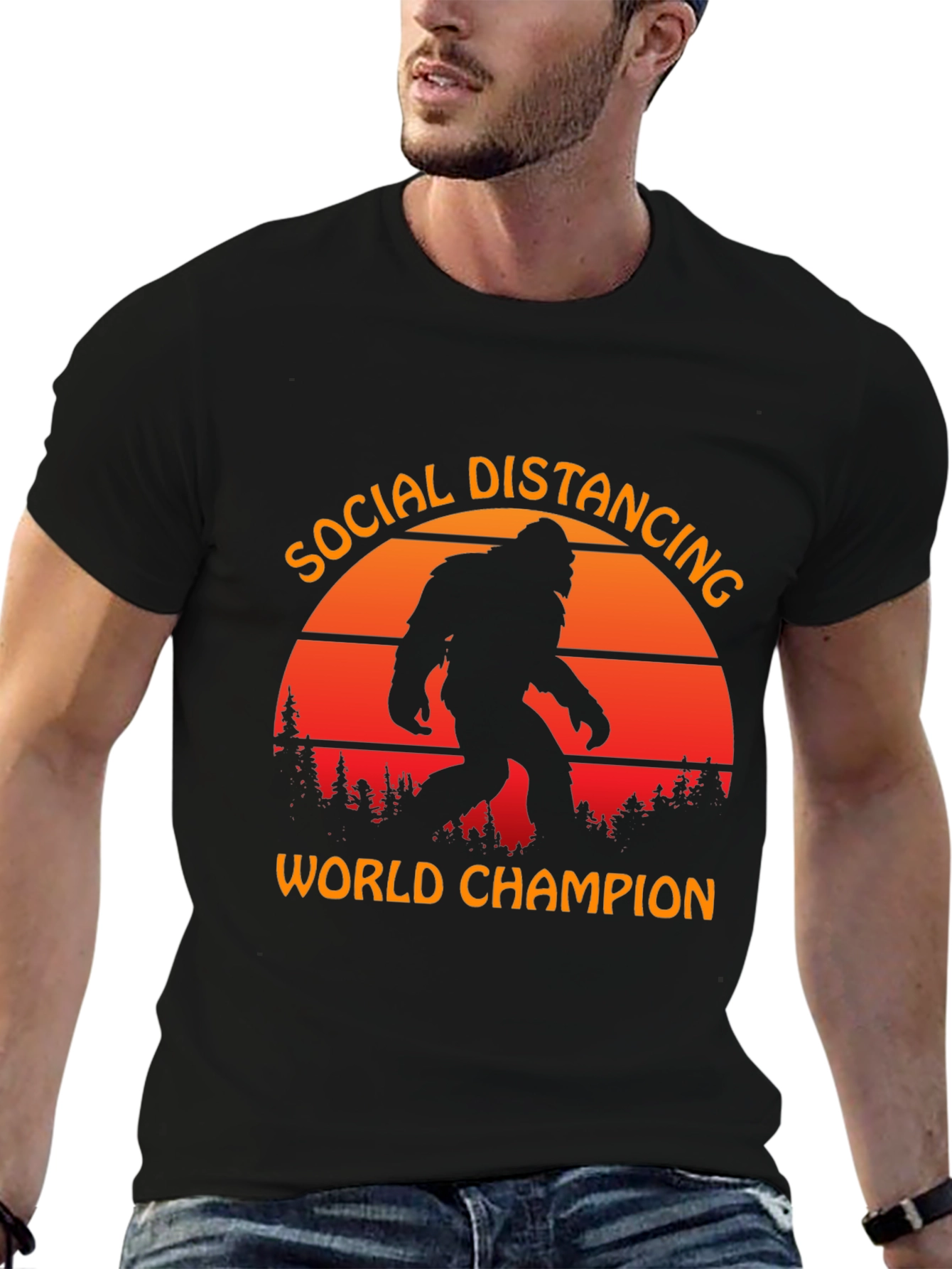 Social Distancing World Champ T-Shirt
