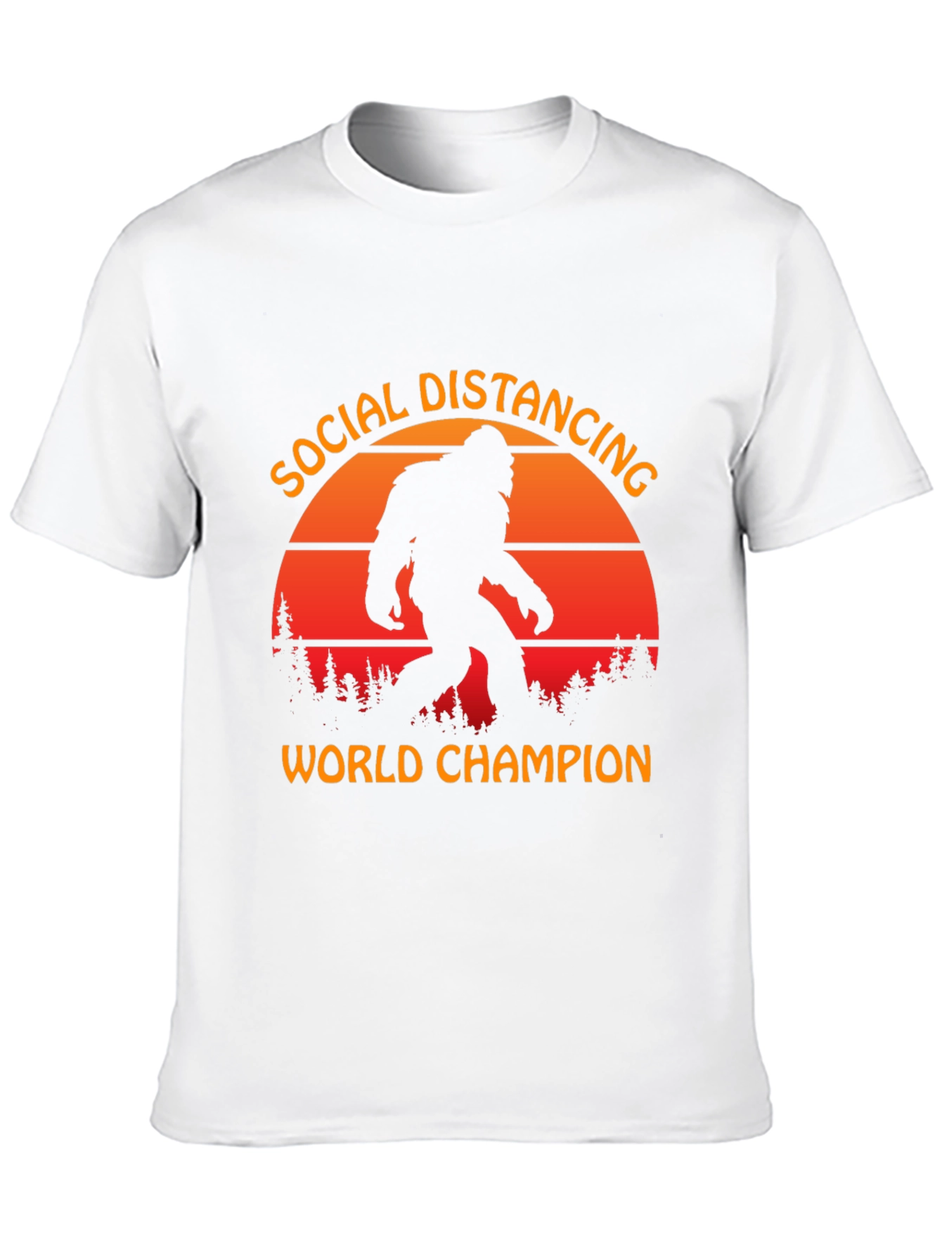 Social Distancing World Champ T-Shirt