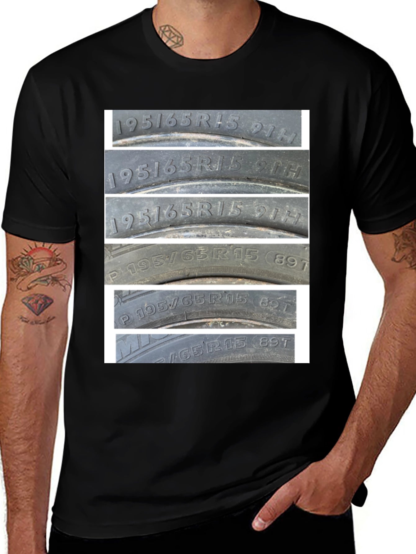 Tire Size T-Shirt