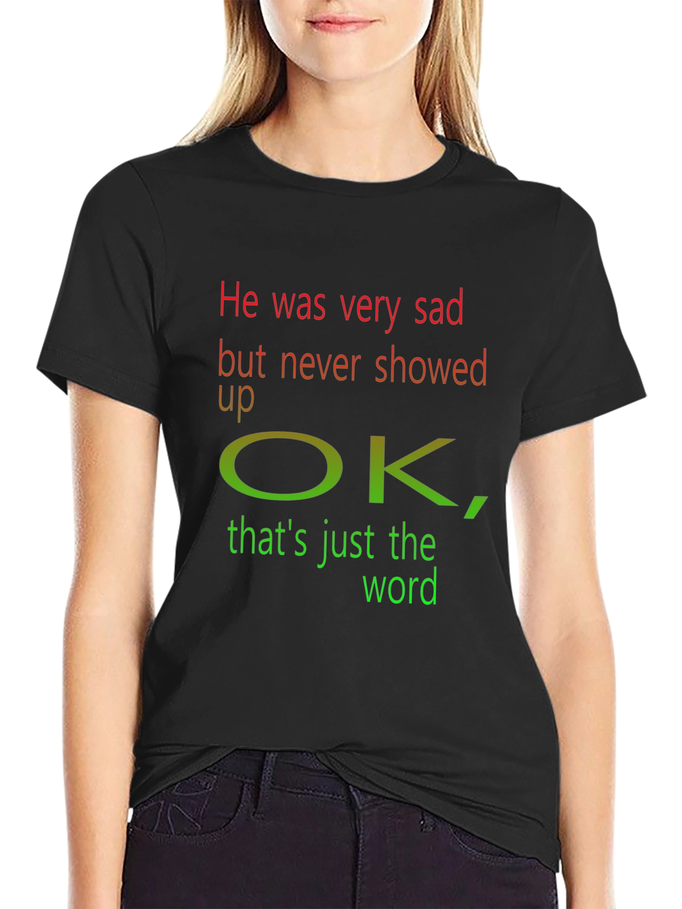 He was very sad T-Shirt