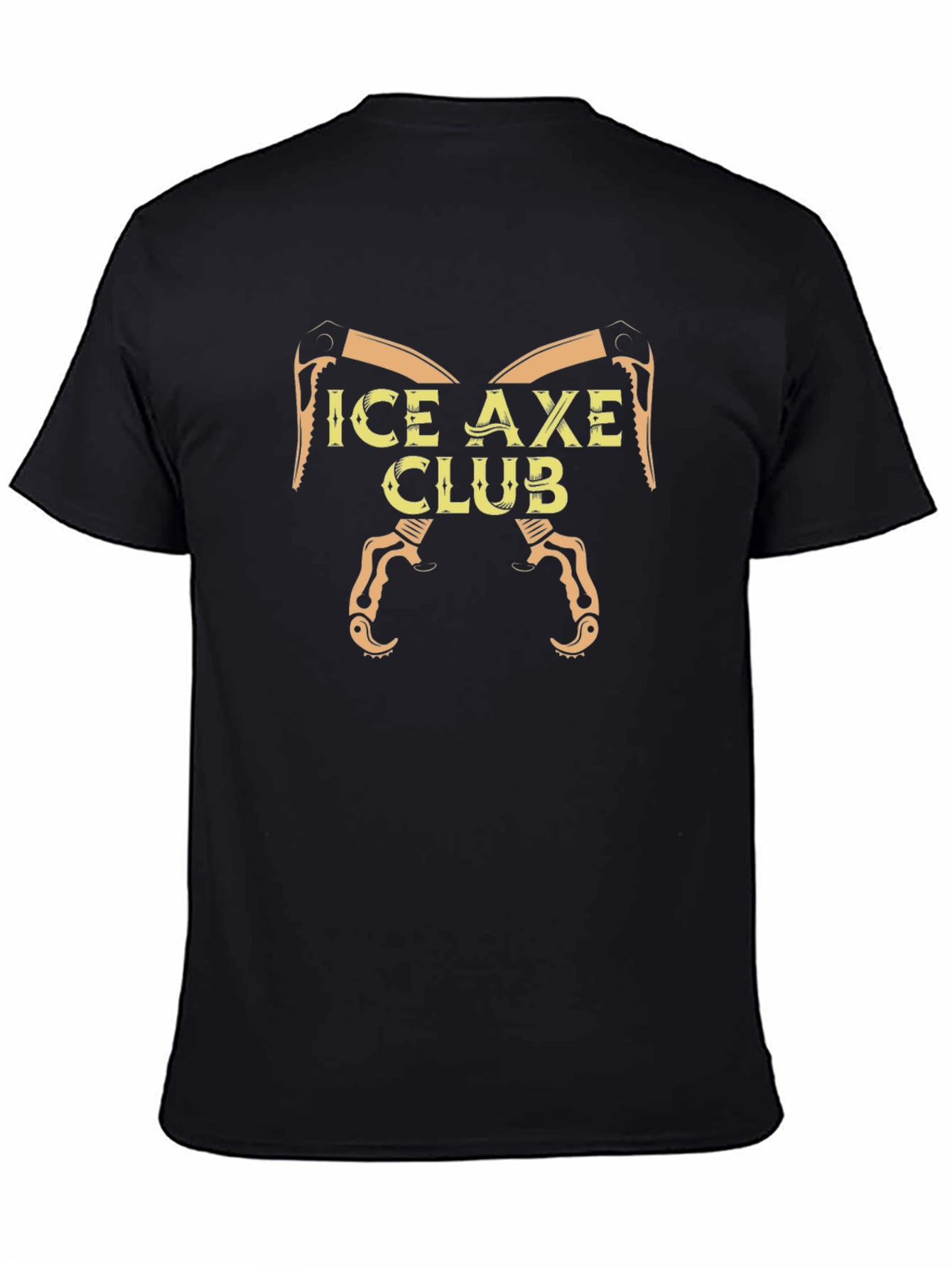 Ice Axe Club Graphic Tee - Black