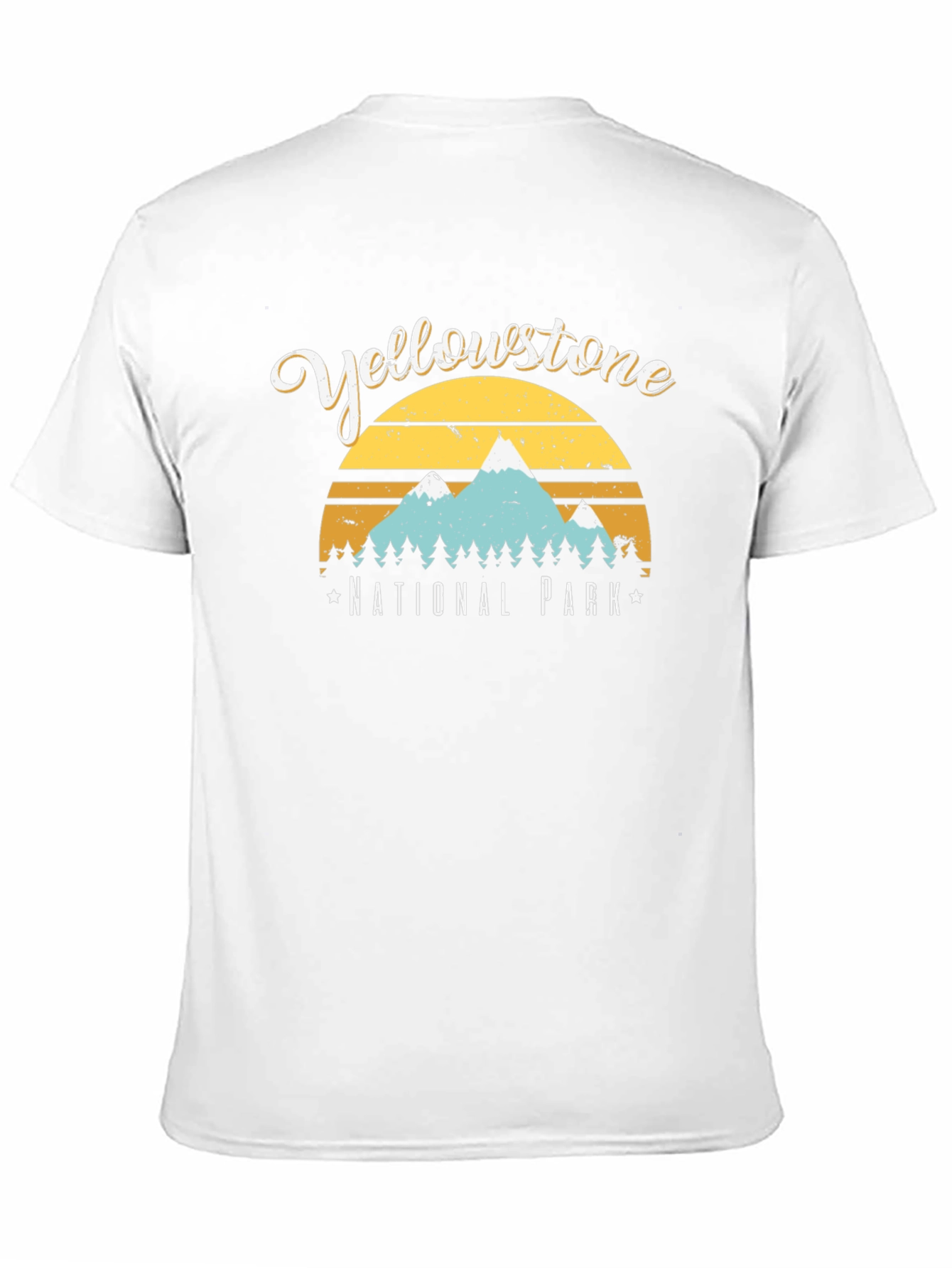 Yellowstone National Park Graphic Tee - Black