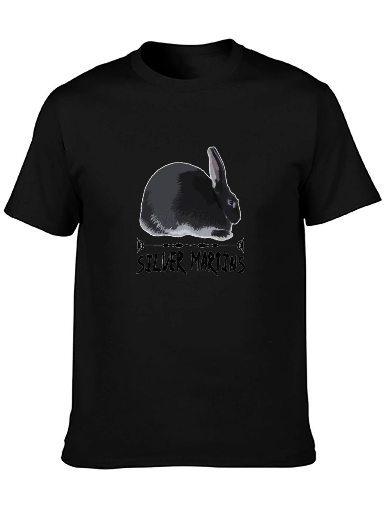 Silver Martins Rabbit Graphic Tee