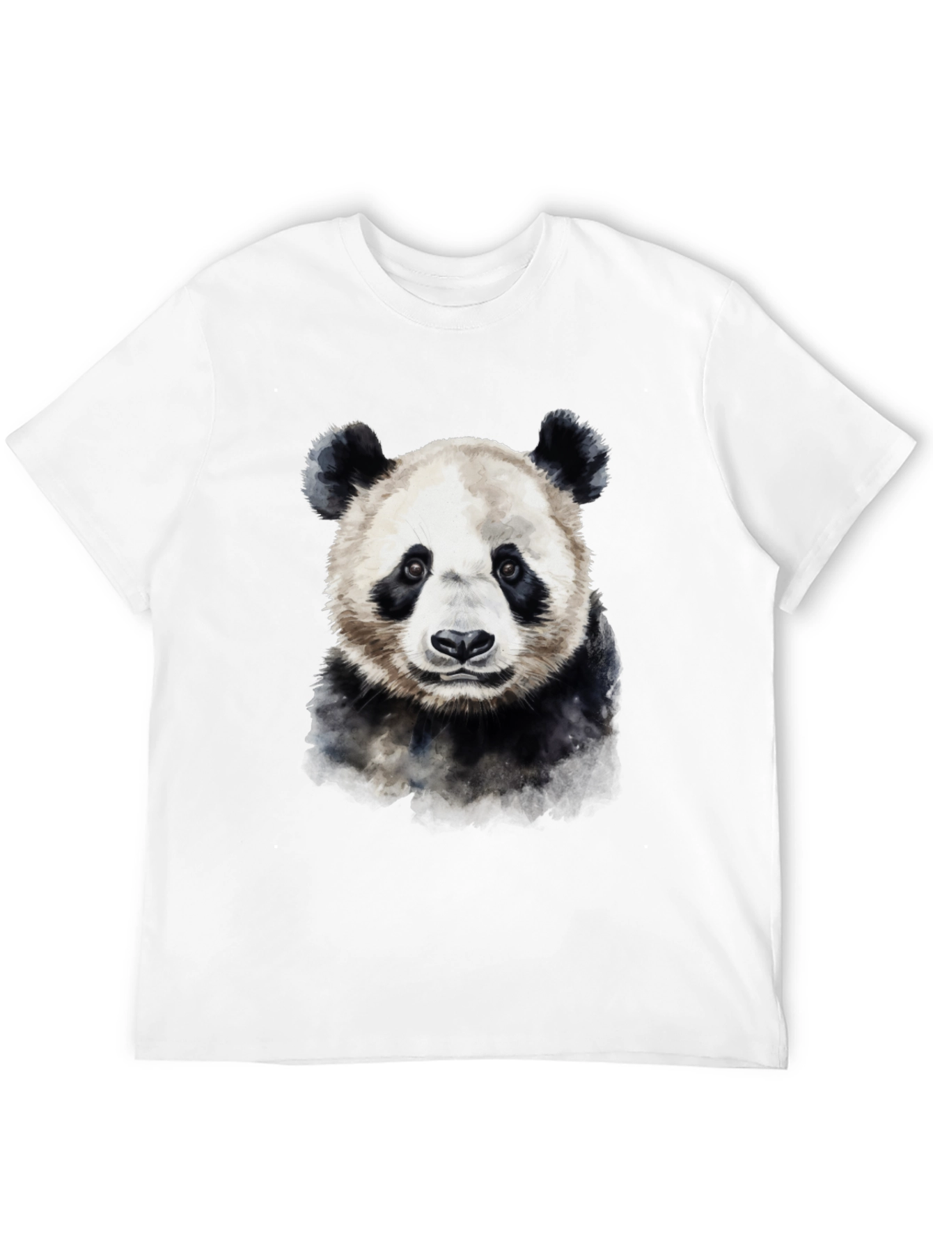 Panda Graphic Black T-Shirt - Soft Cotton Blend