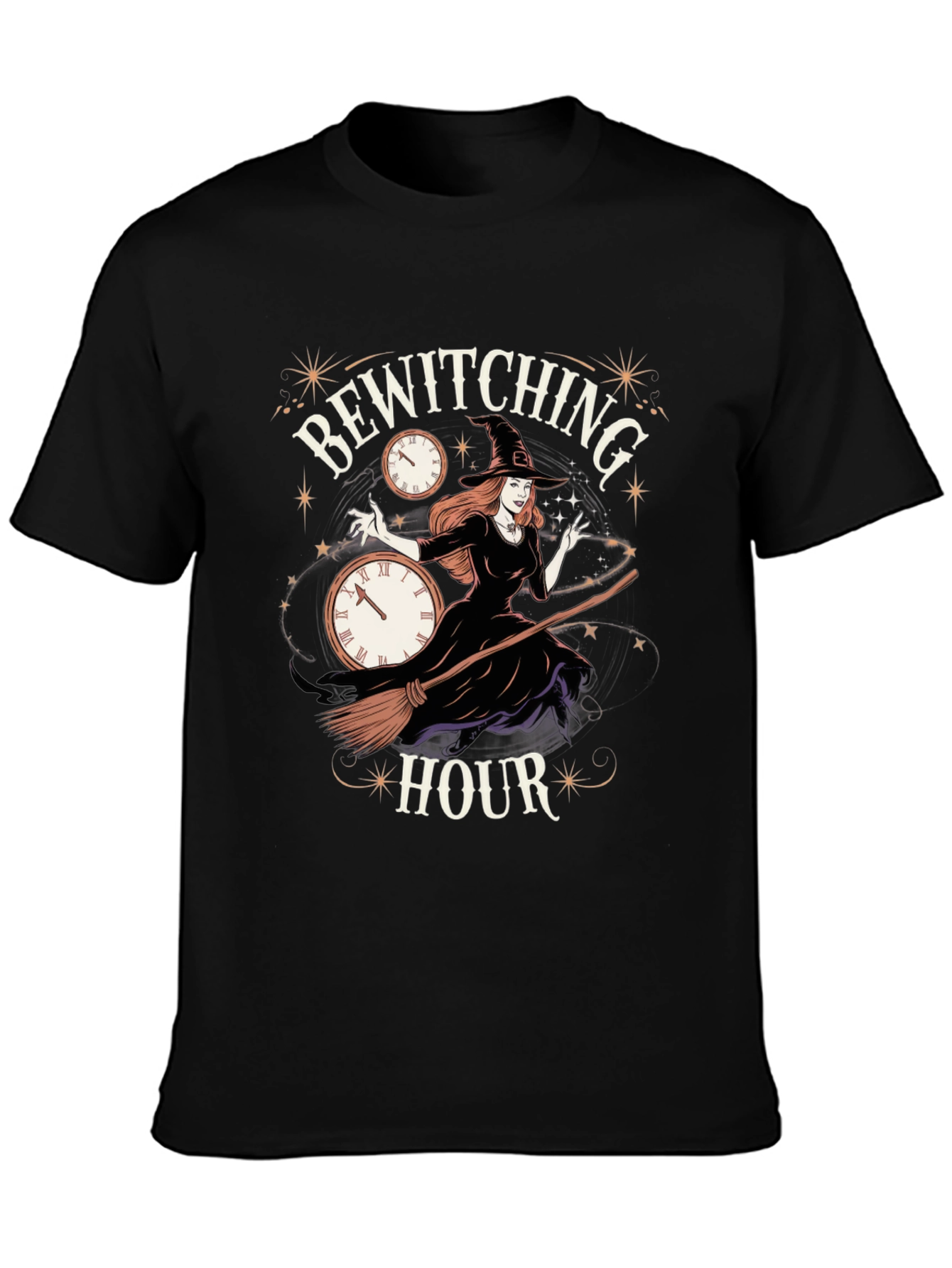 Bewitching Hour Graphic Tee - Halloween T-Shirt