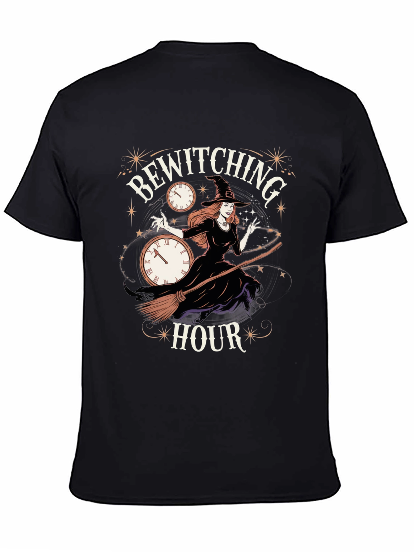 Bewitching Hour Graphic Tee - Halloween T-Shirt
