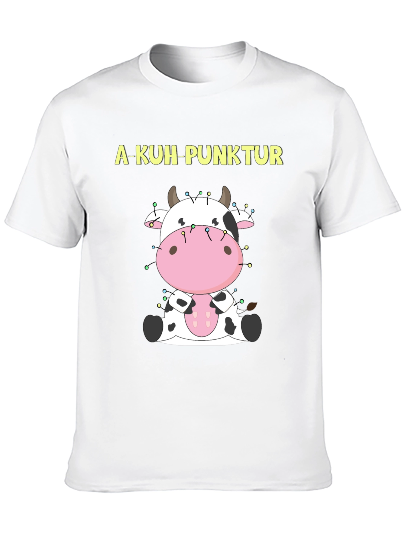 A-Kuh-Punktur Cow Christmas Lights T-Shirt