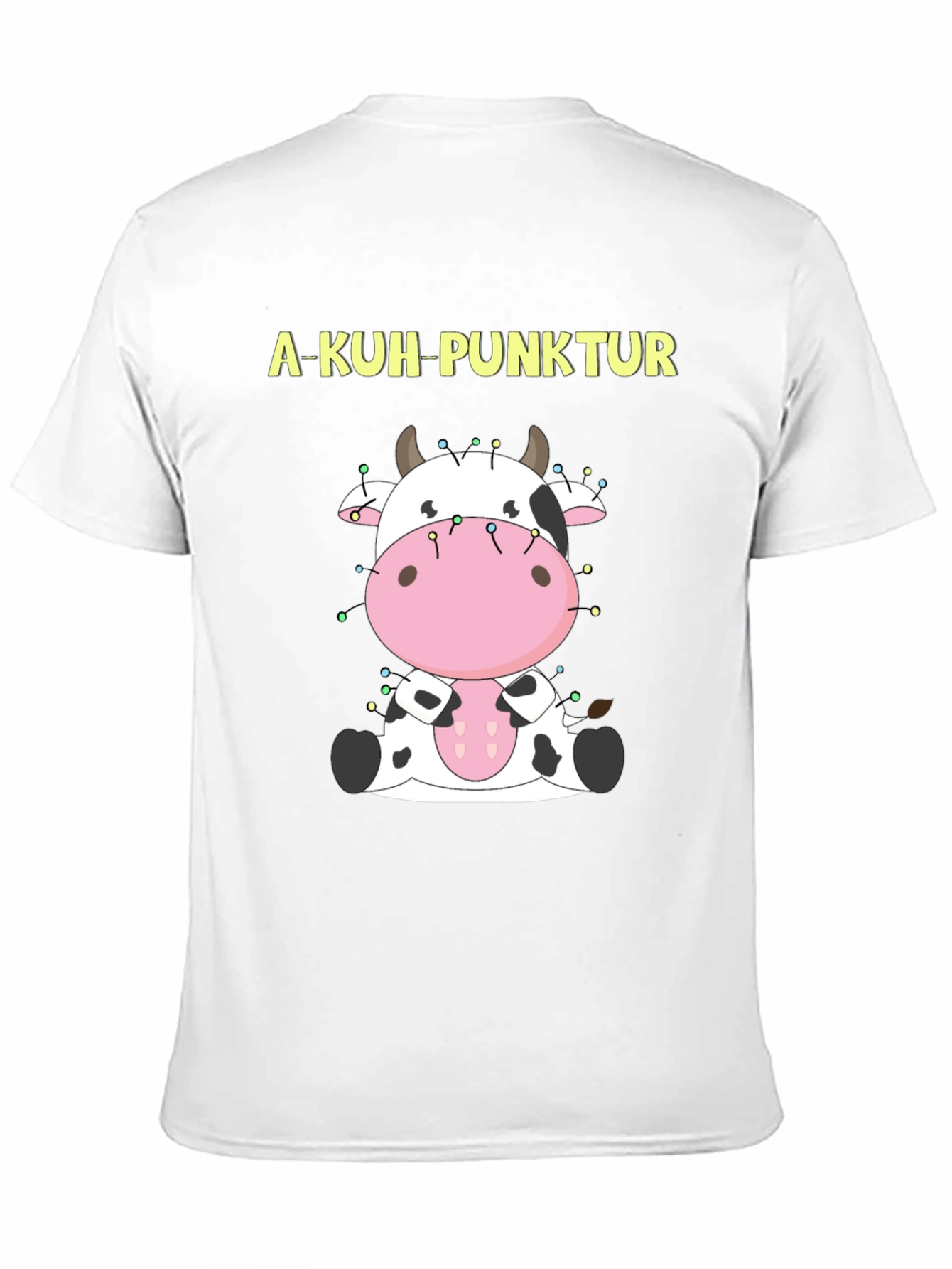 A-Kuh-Punktur Cow Christmas Lights T-Shirt