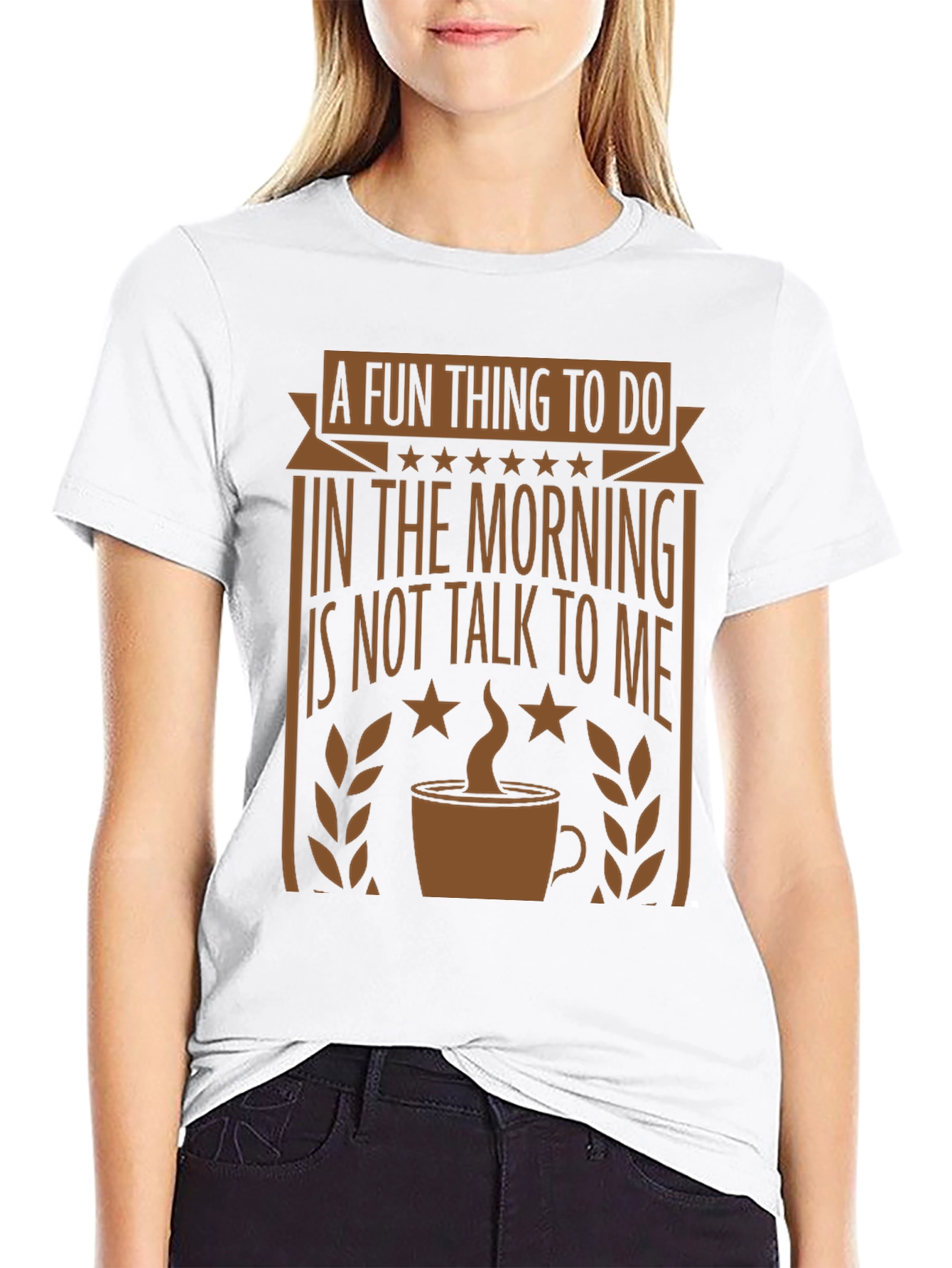 Funny Morning Graphic Tee - Coffee Lovers T-Shirt