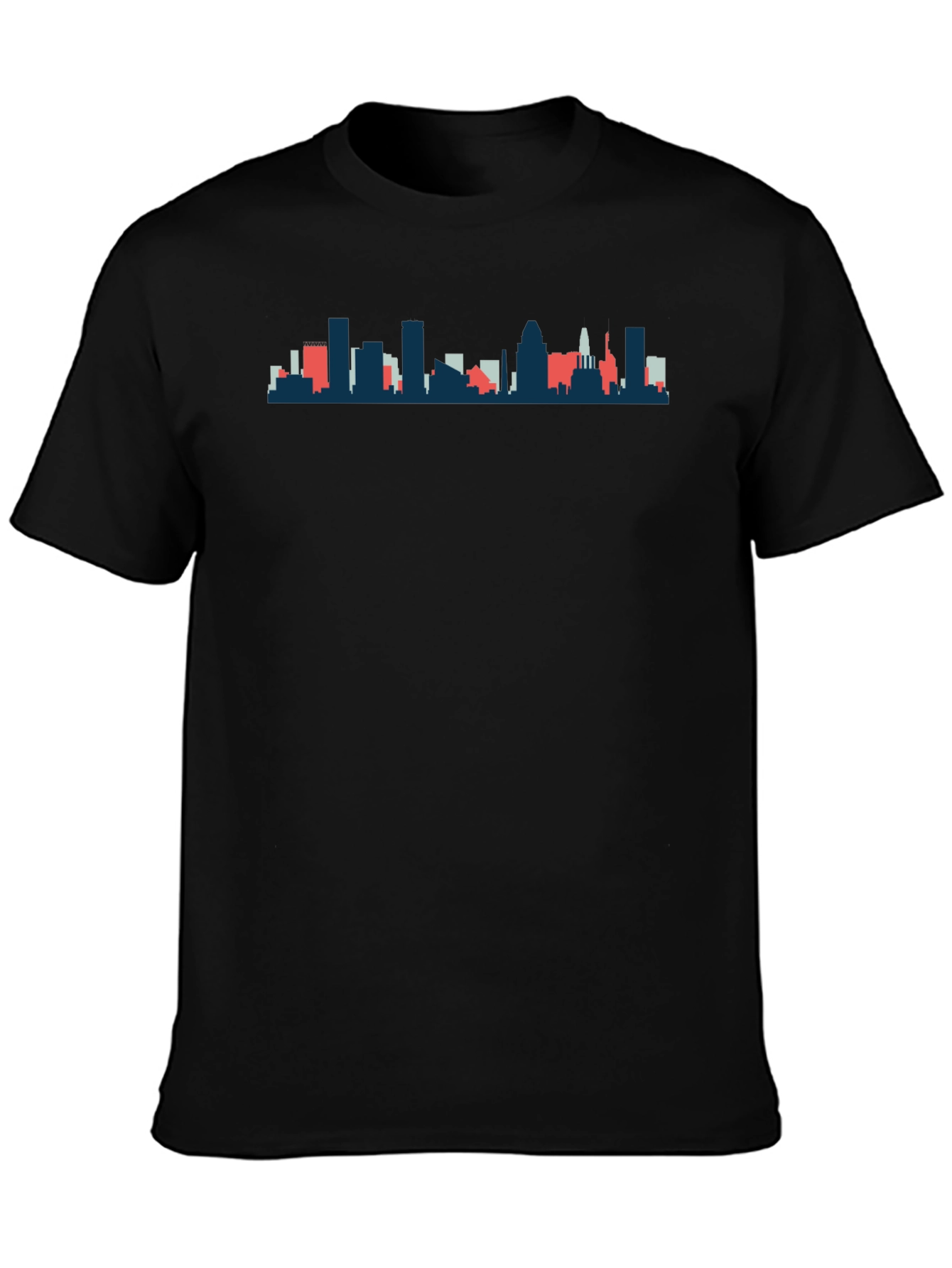 City Skyline Graphic Tee - Modern Comfort