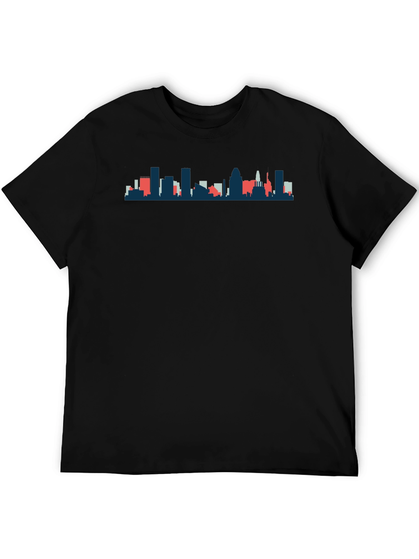 City Skyline Graphic Tee - Modern Comfort