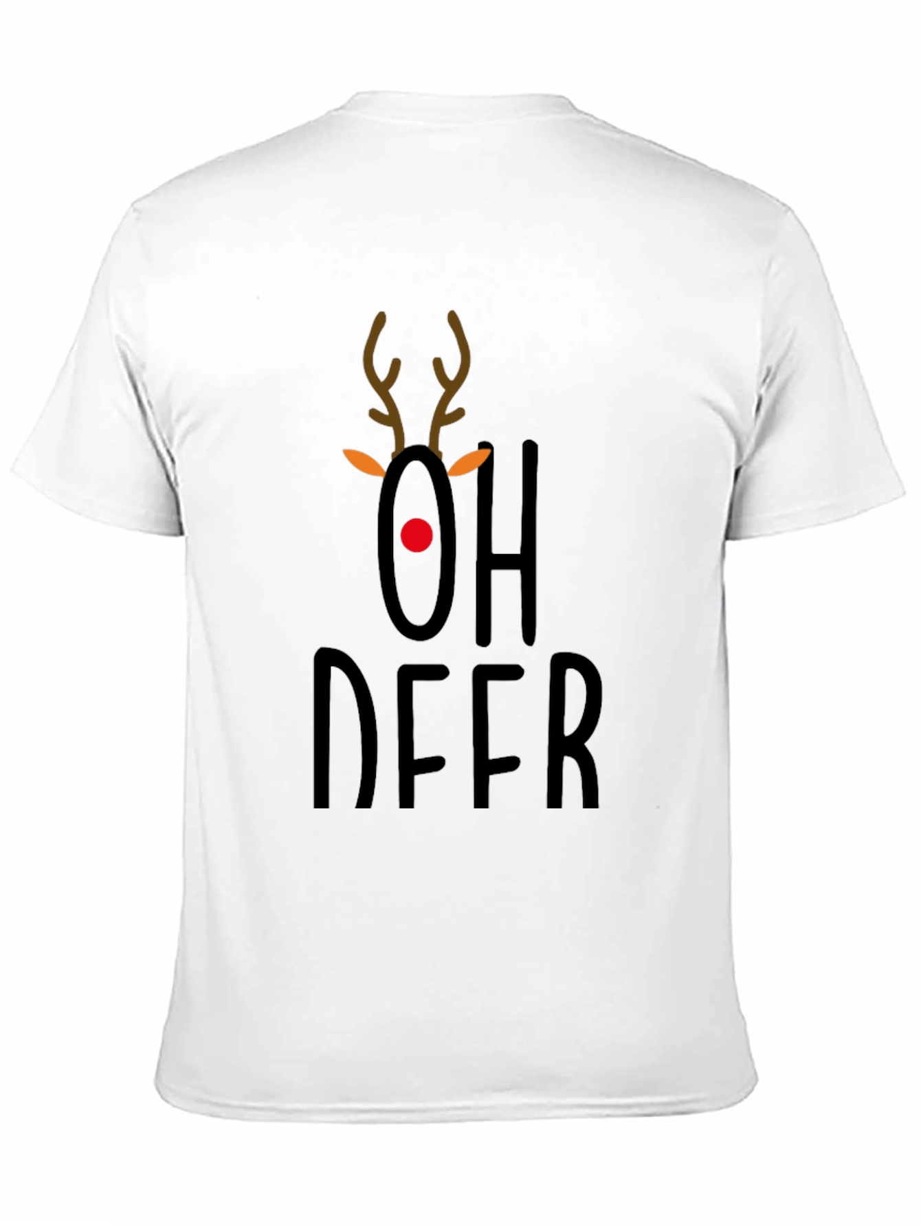 Oh Deer Graphic Tee - Christmas Holiday T-Shirt