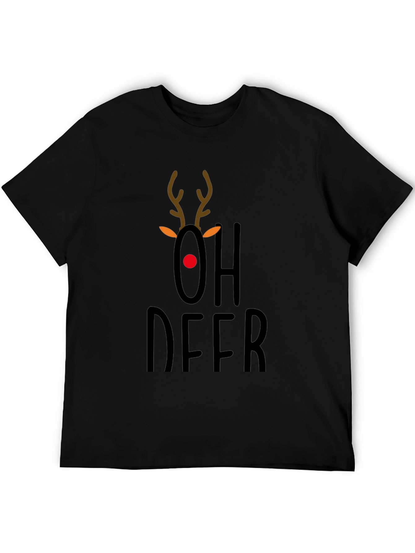 Oh Deer Graphic Tee - Christmas Holiday T-Shirt