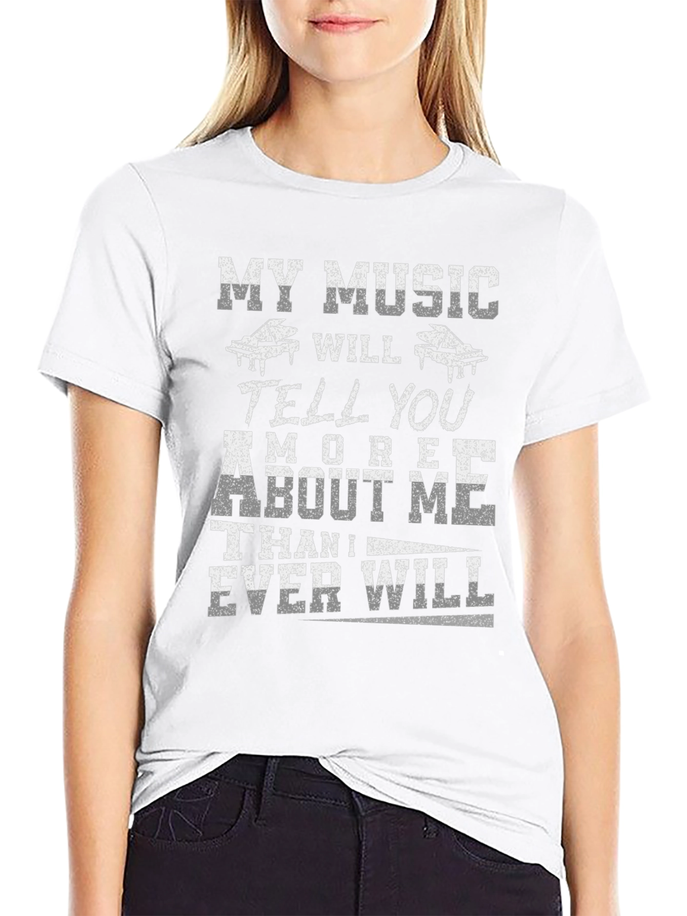 My Music Will Tell You More T-Shirt