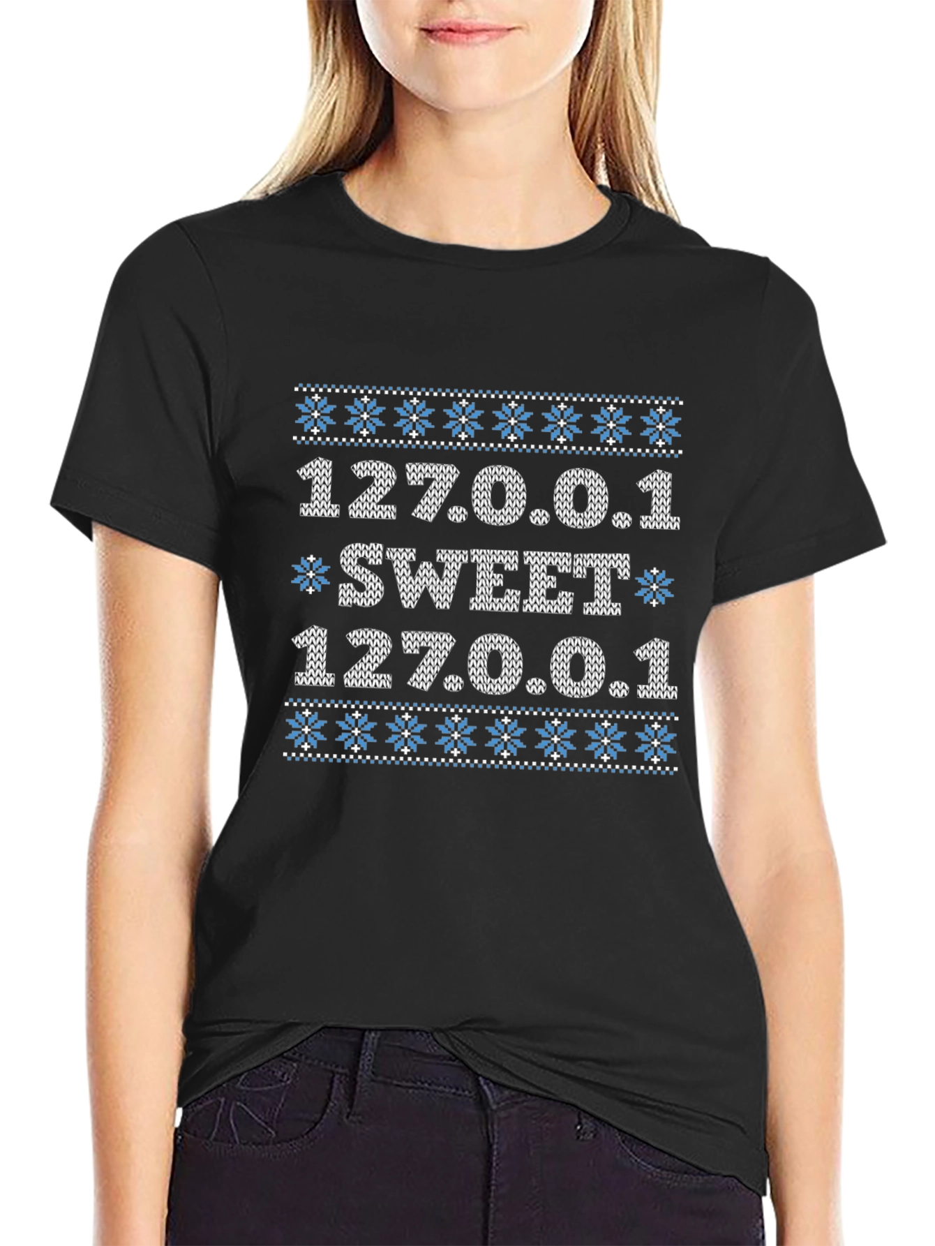 127.0.0.1 Sweet T-Shirt - Localhost Christmas Sweater