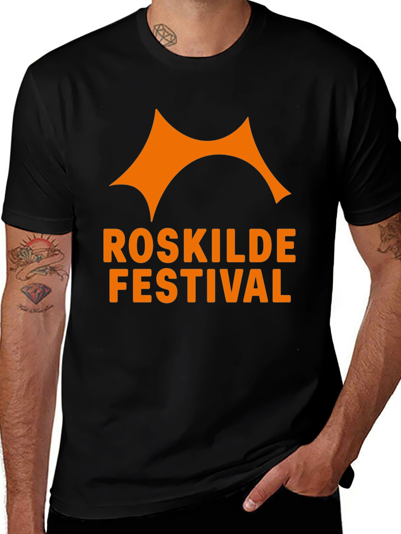 Roskilde Festival Graphic Tee - Black