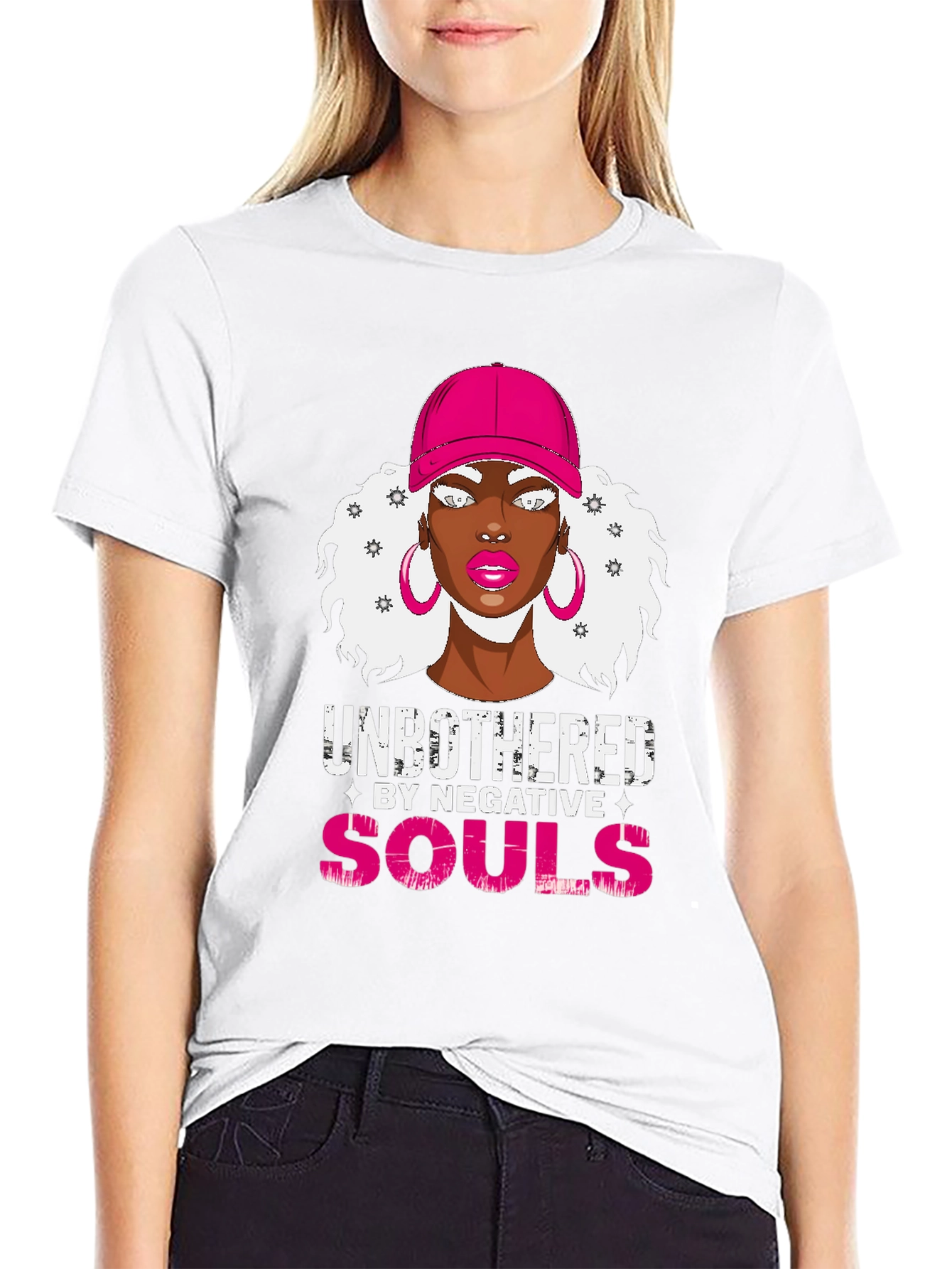 Unbothered By Negative Souls Graphic Tee