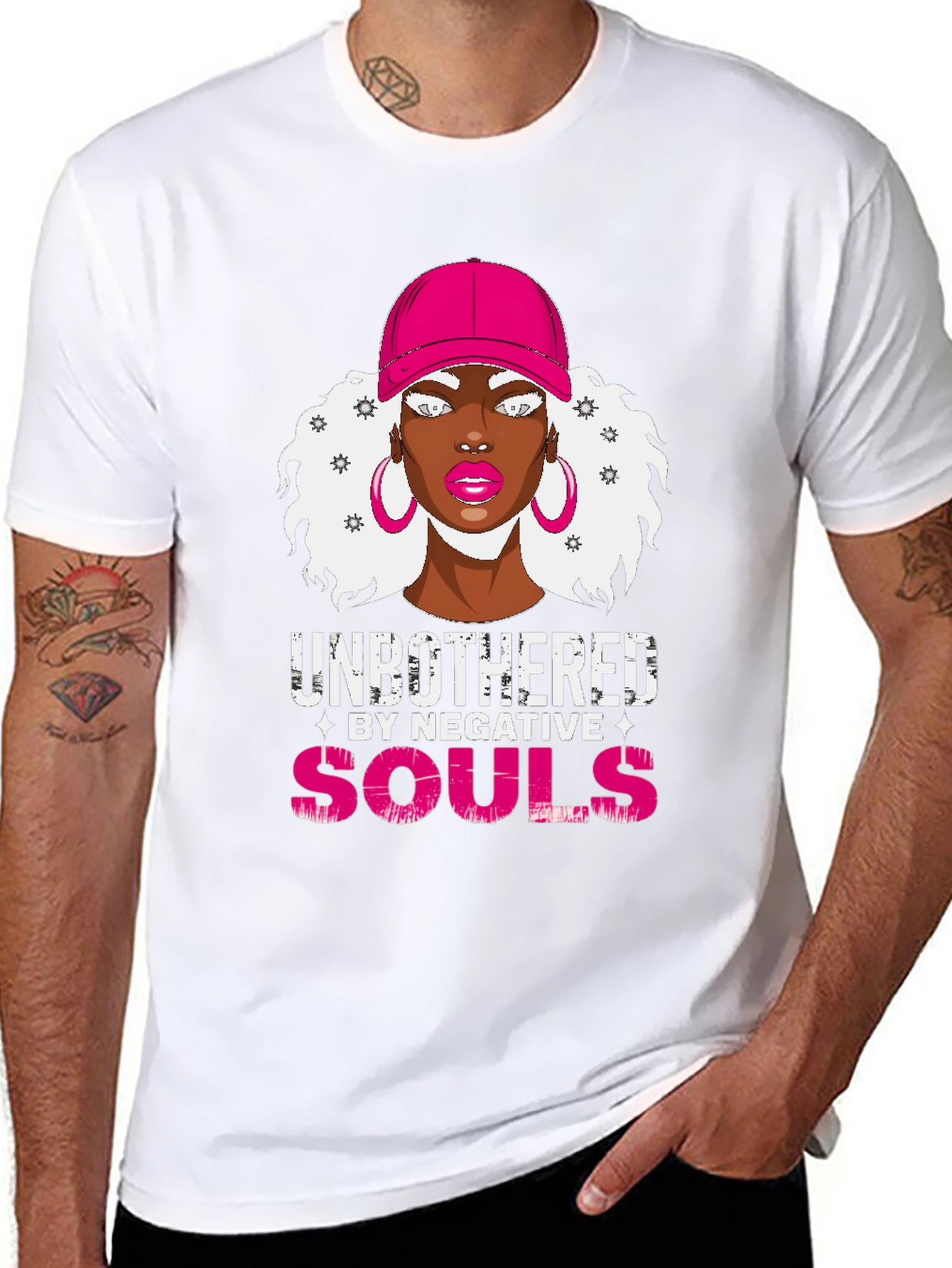 Unbothered By Negative Souls Graphic Tee