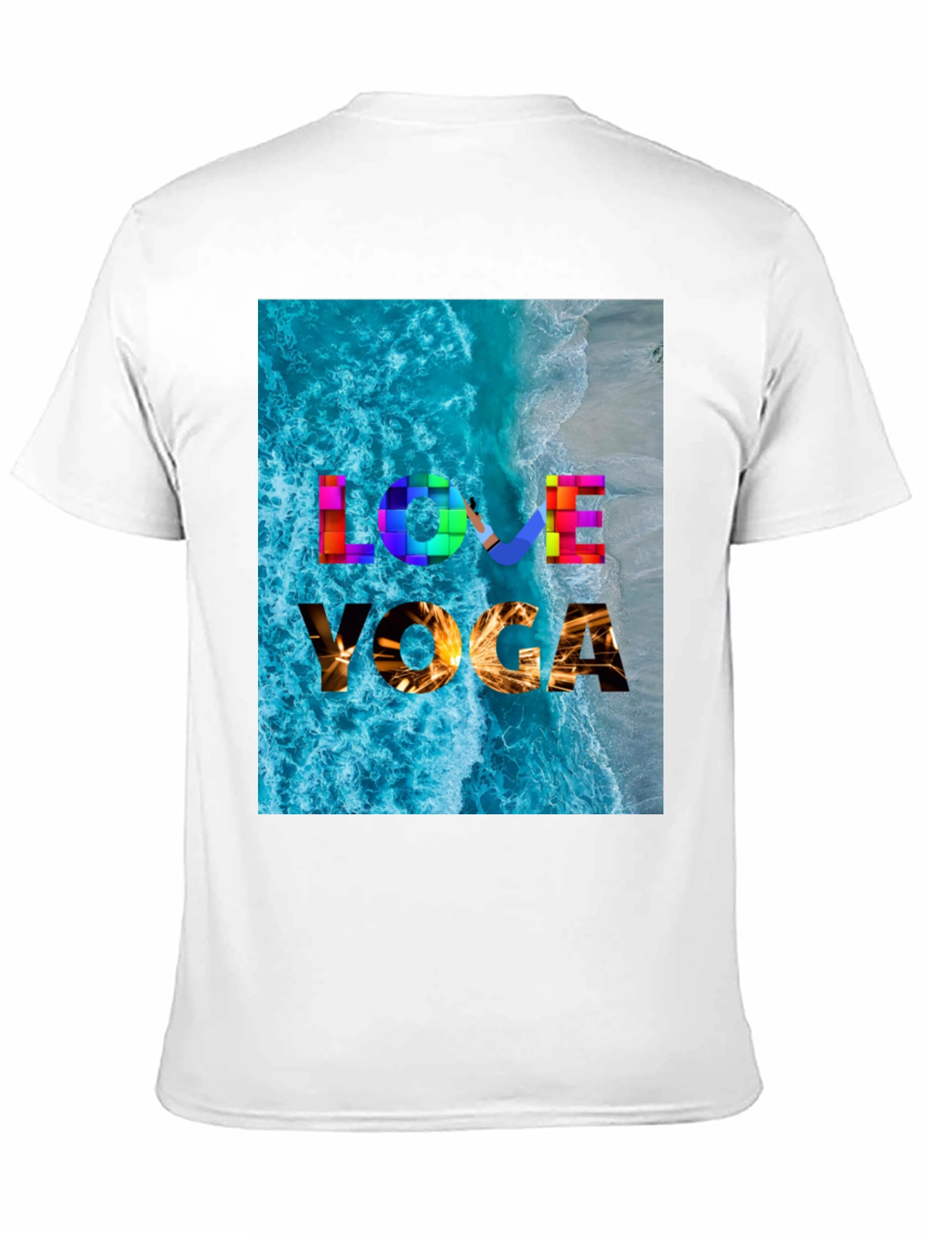 Love Yoga Beach T-Shirt
