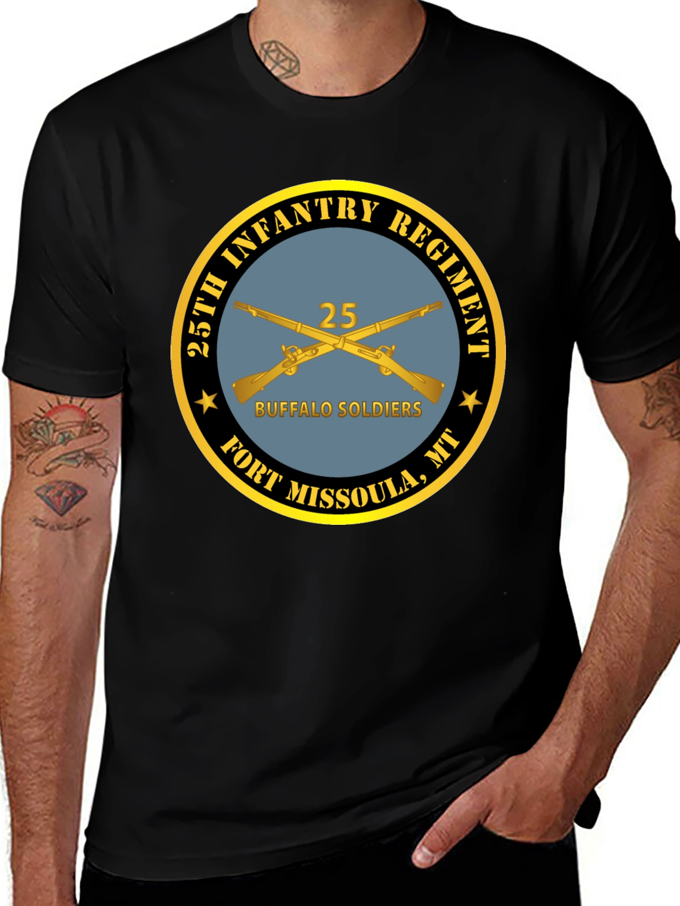 25th Infantry Regiment Buffalo Soldiers T-Shirt
