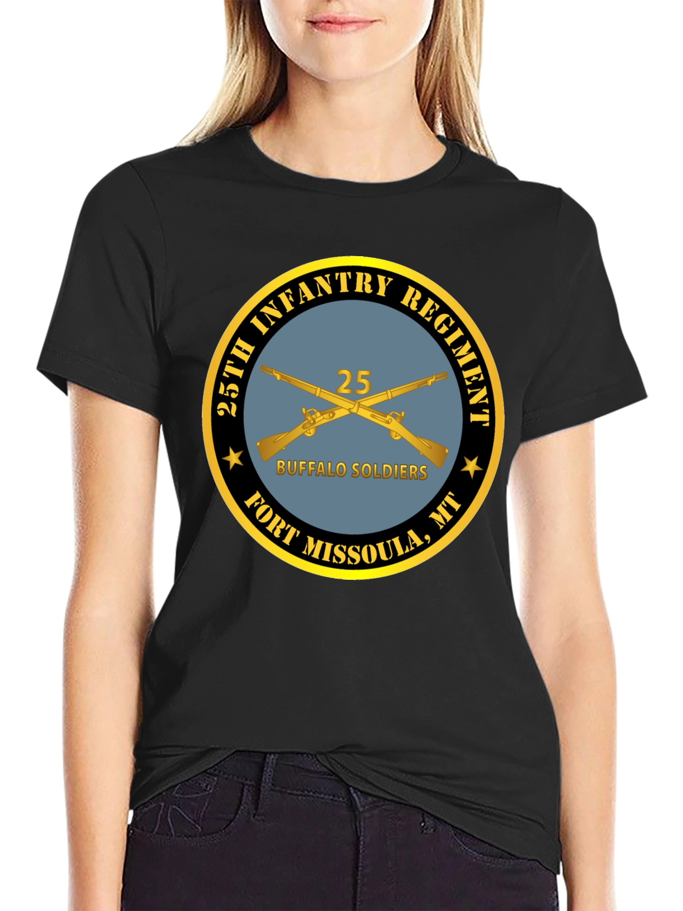25th Infantry Regiment Buffalo Soldiers T-Shirt