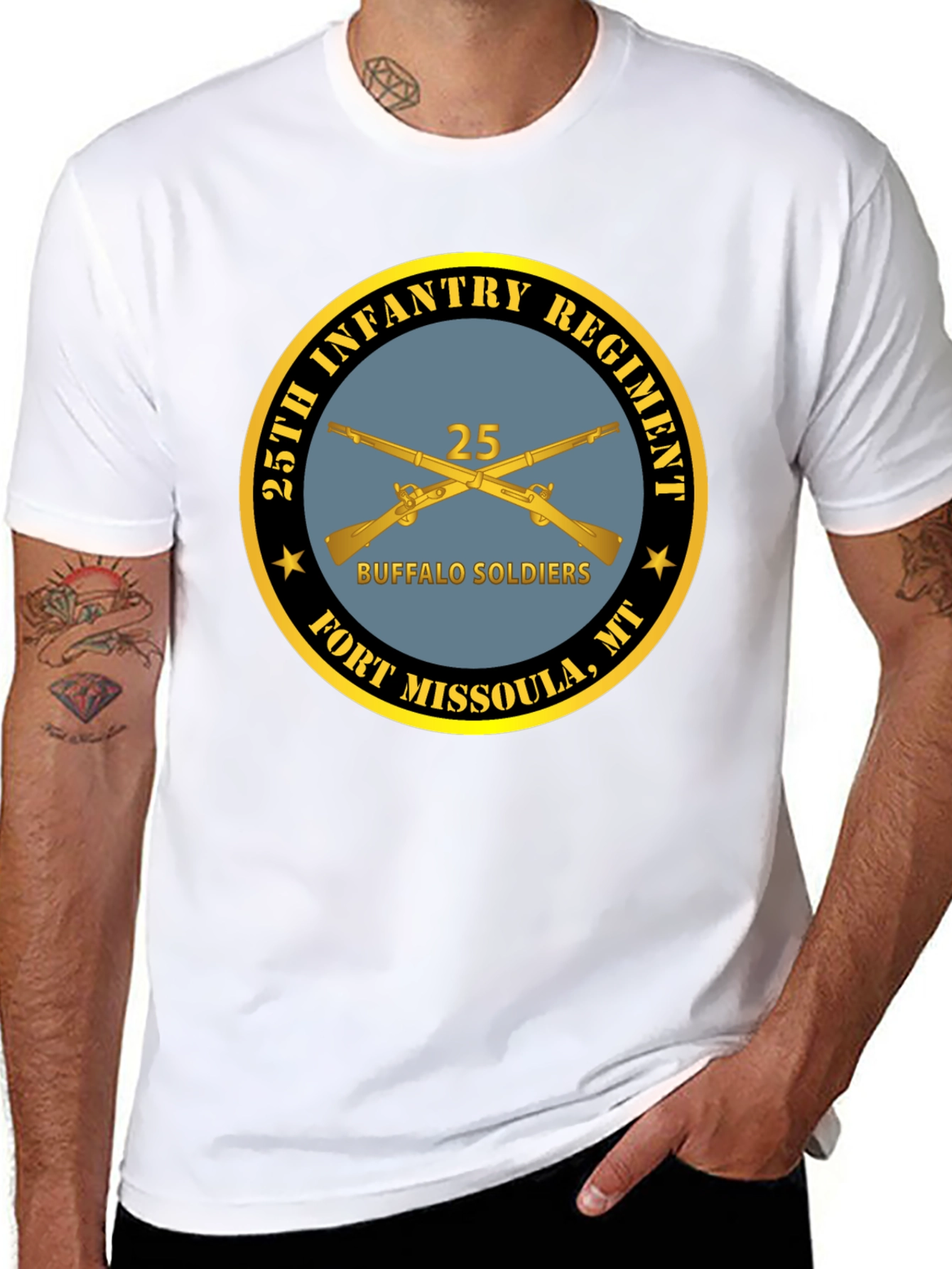 25th Infantry Regiment Buffalo Soldiers T-Shirt