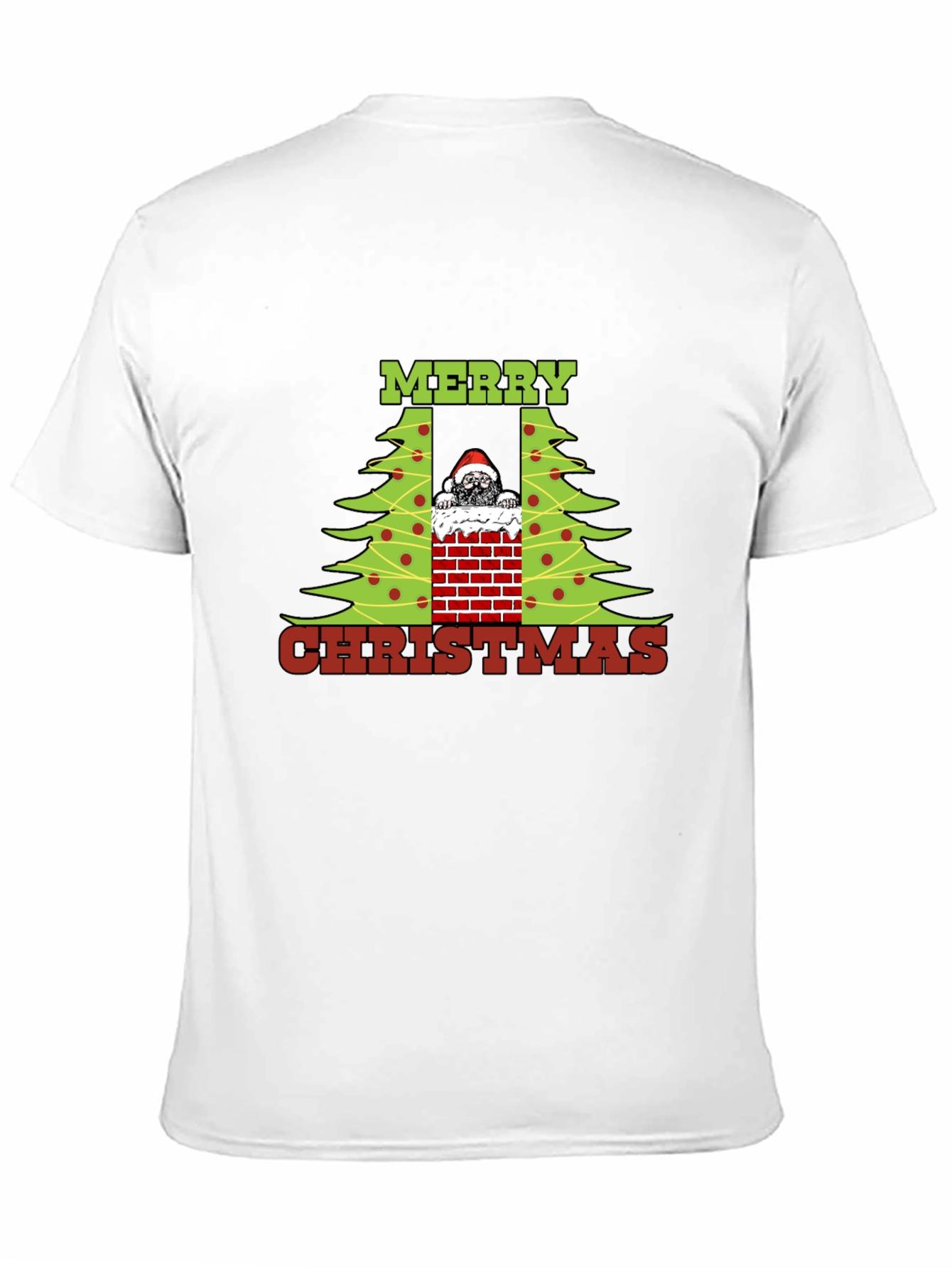 Merry Christmas Dog Chimney T-Shirt