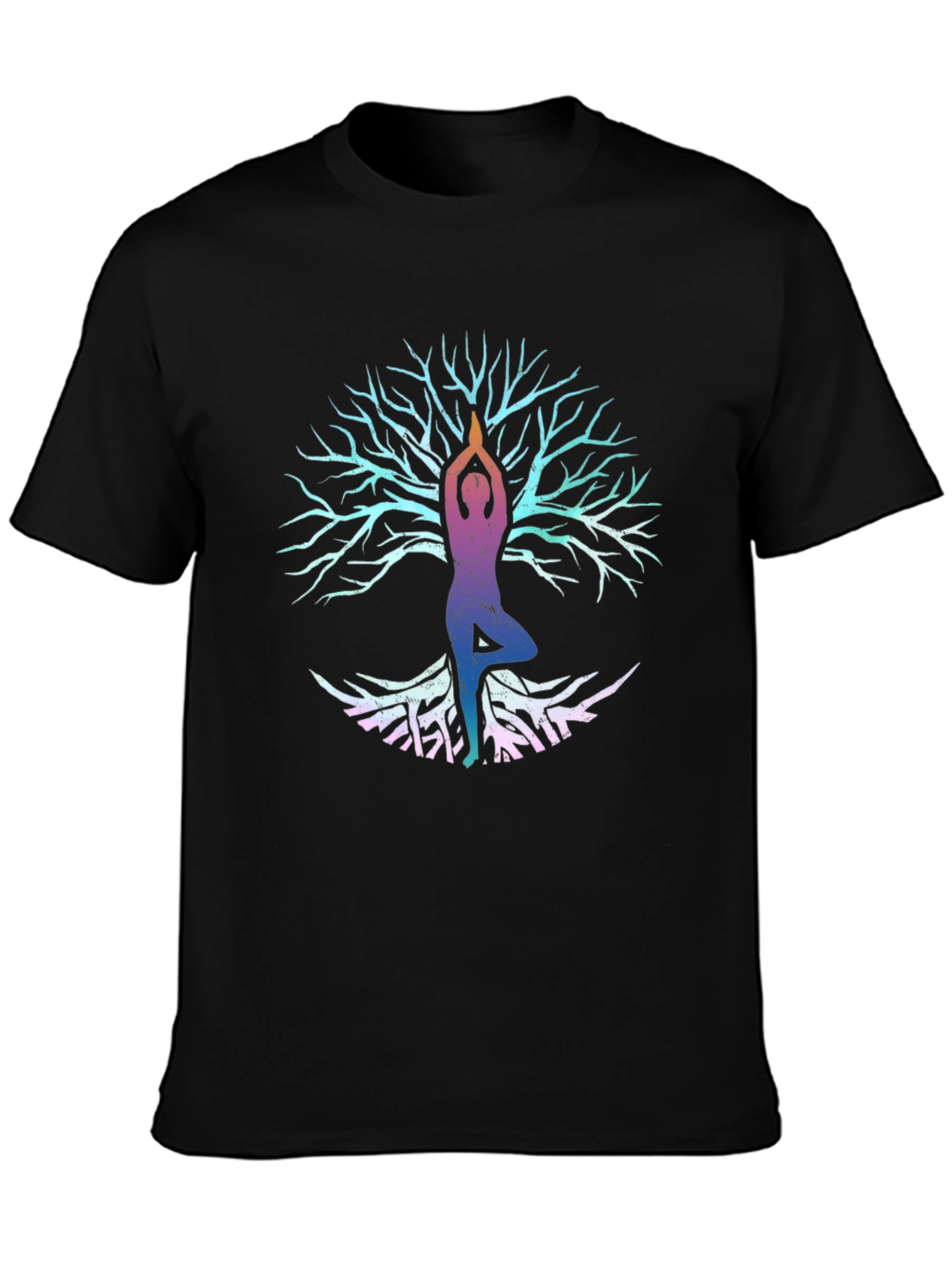 Yoga Tree of Life Graphic T-Shirt