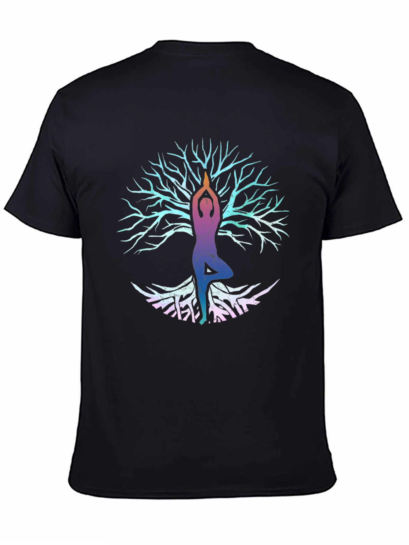 Yoga Tree of Life Graphic T-Shirt