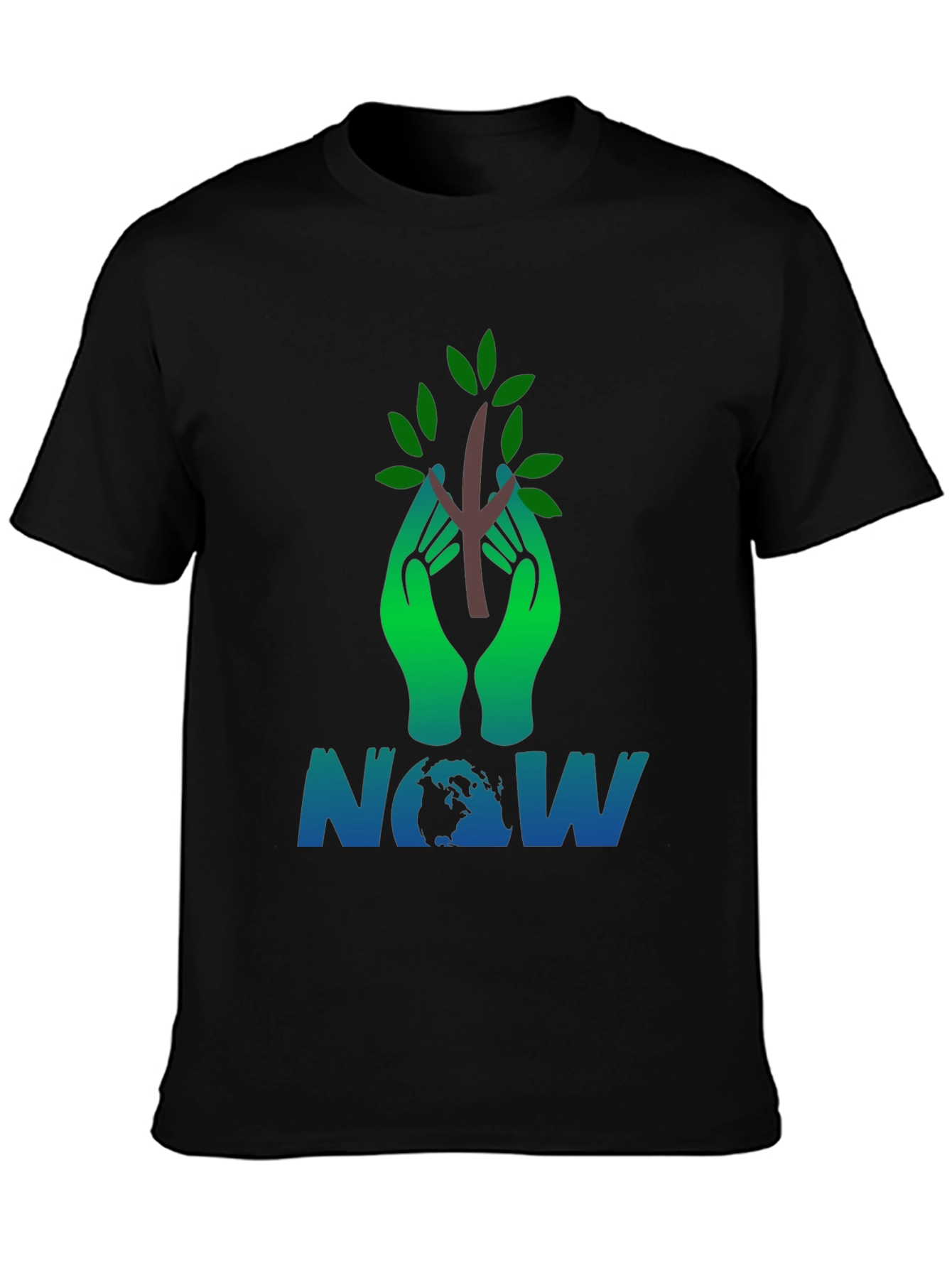 Eco-Friendly Tree NOW Graphic Tee