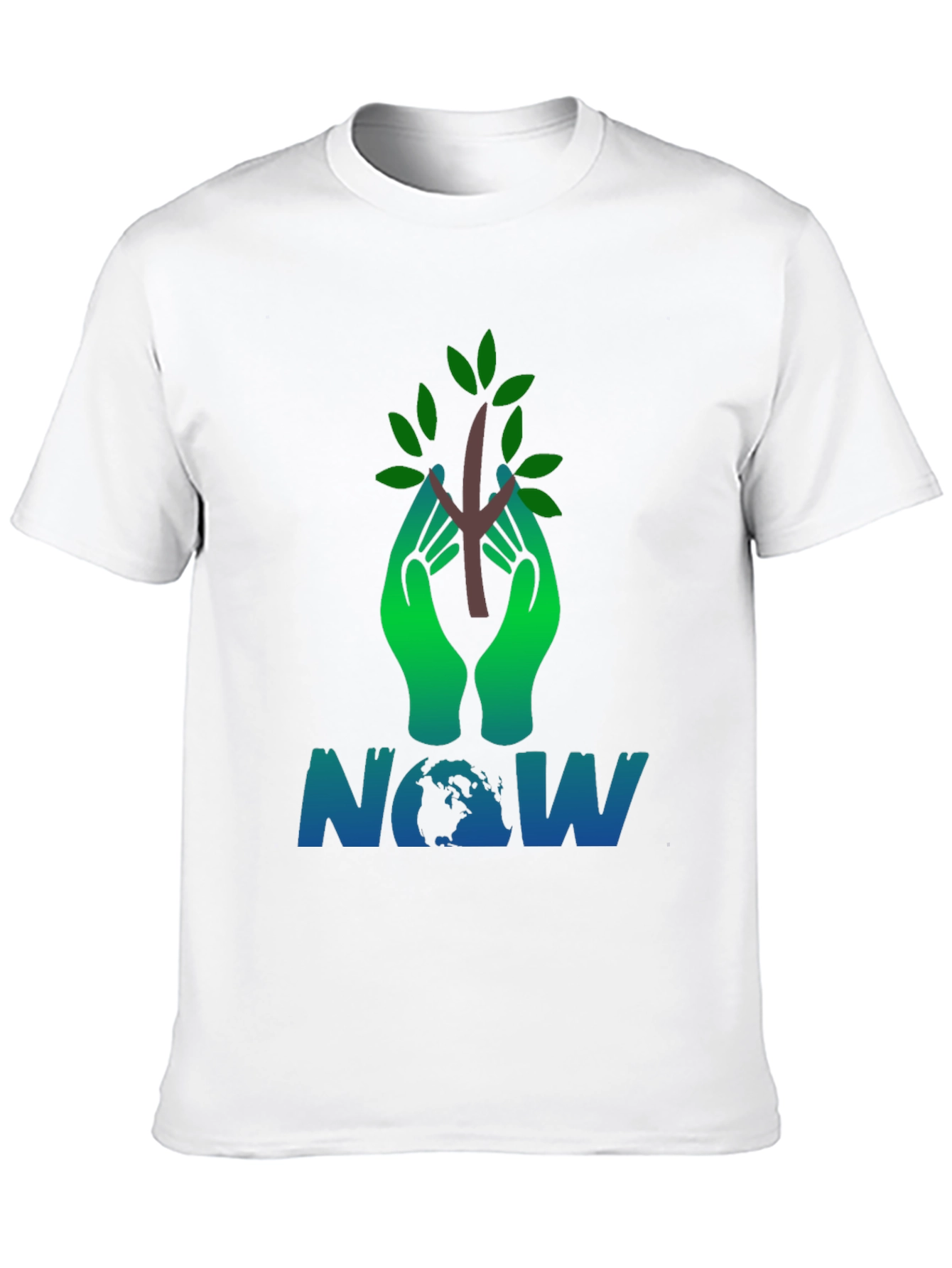 Eco-Friendly Tree NOW Graphic Tee