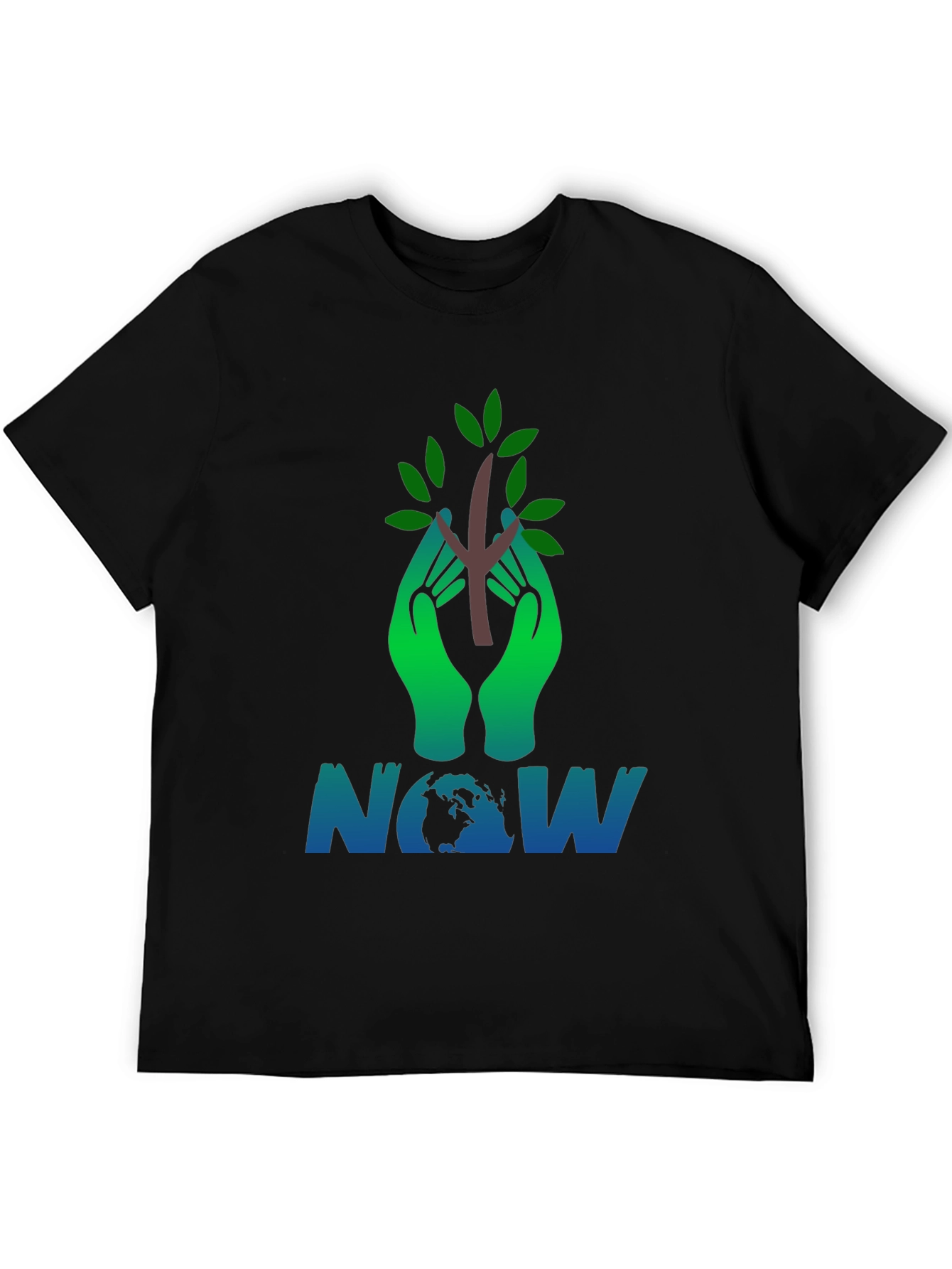 Eco-Friendly Tree NOW Graphic Tee