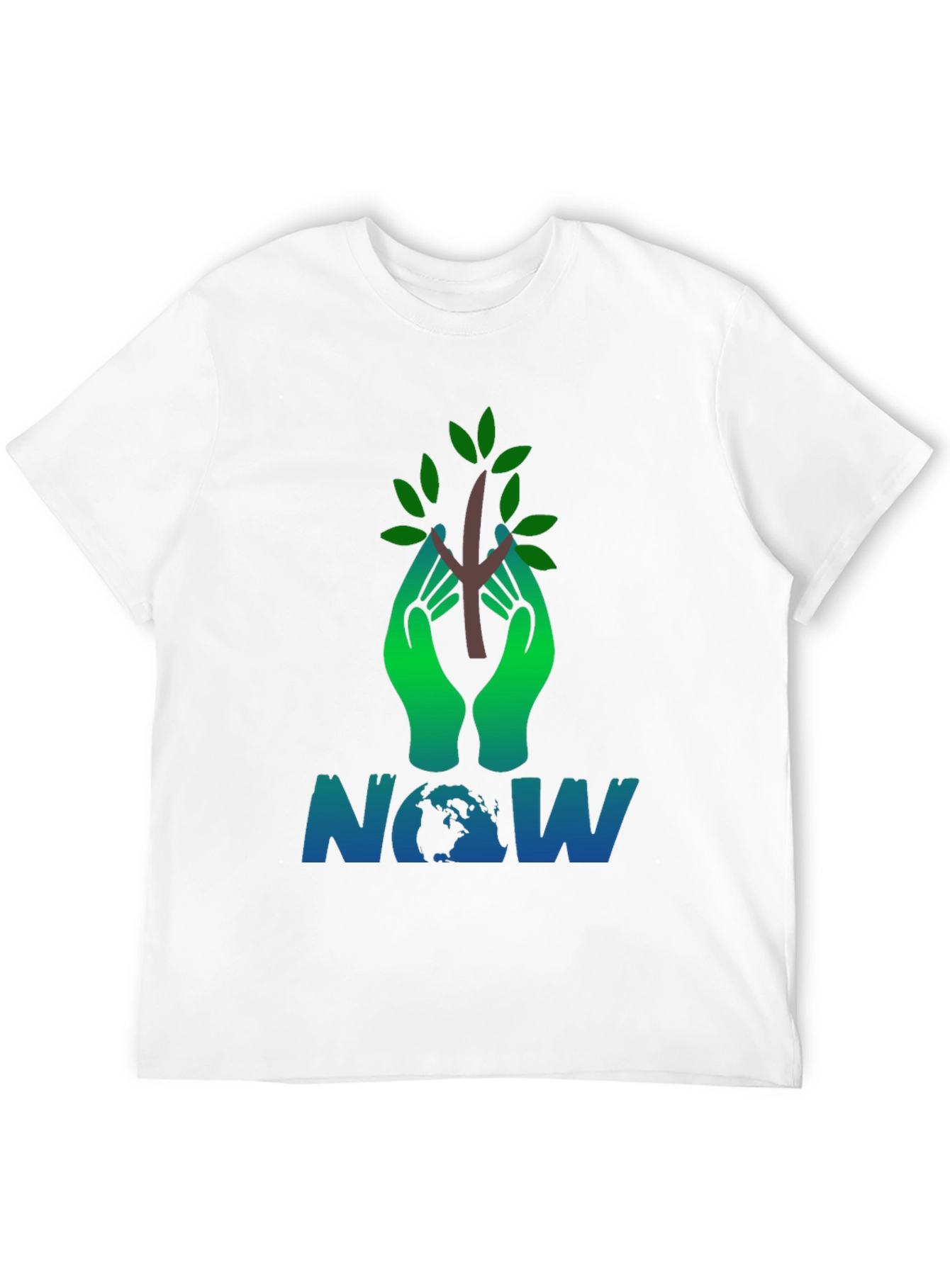 Eco-Friendly Tree NOW Graphic Tee