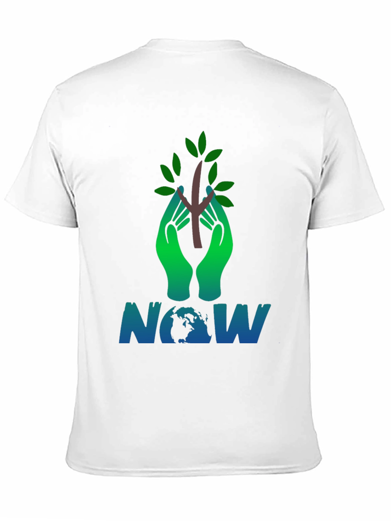 Eco-Friendly Tree NOW Graphic Tee