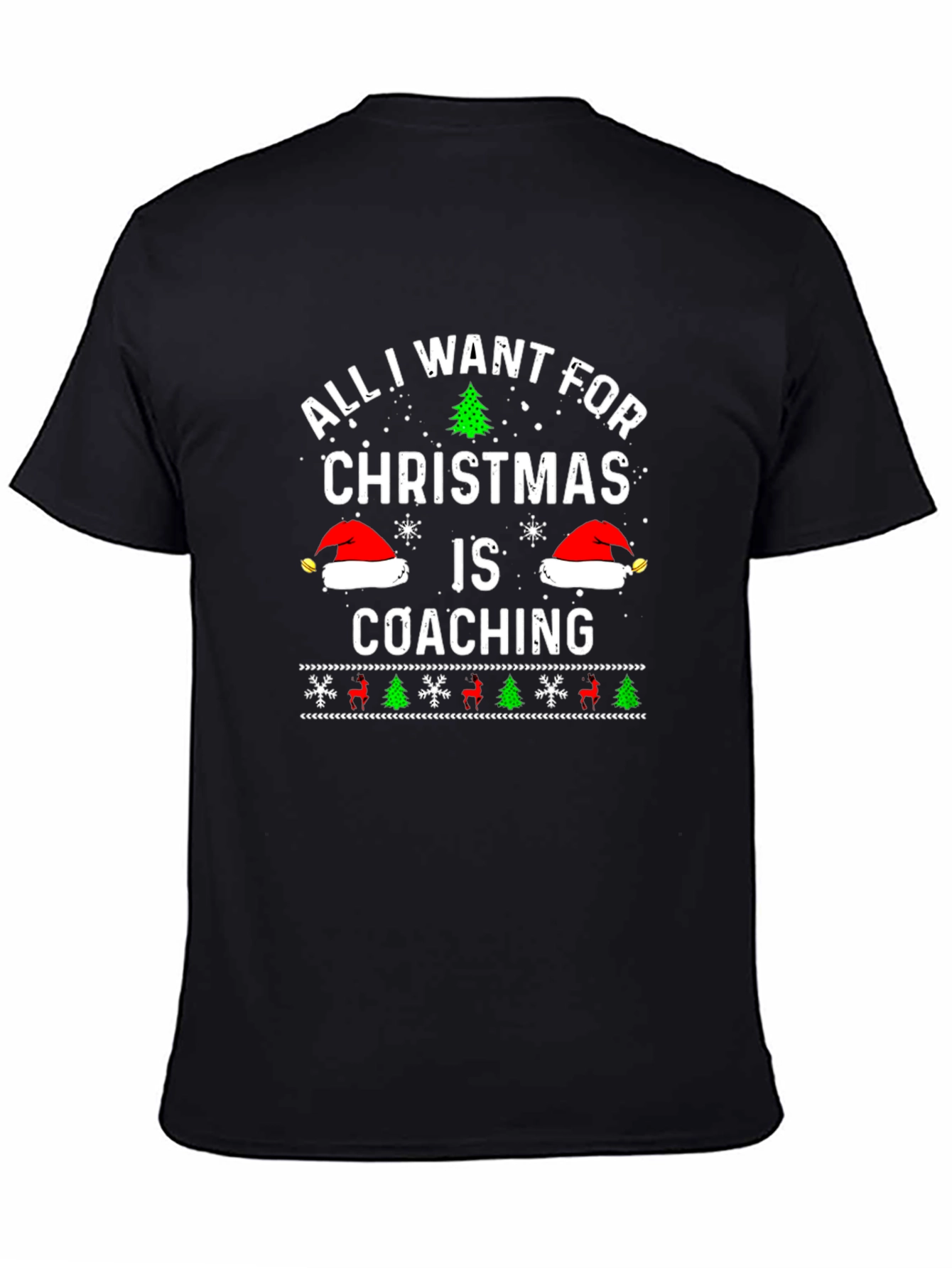All I Want for Christmas Coaching T-Shirt