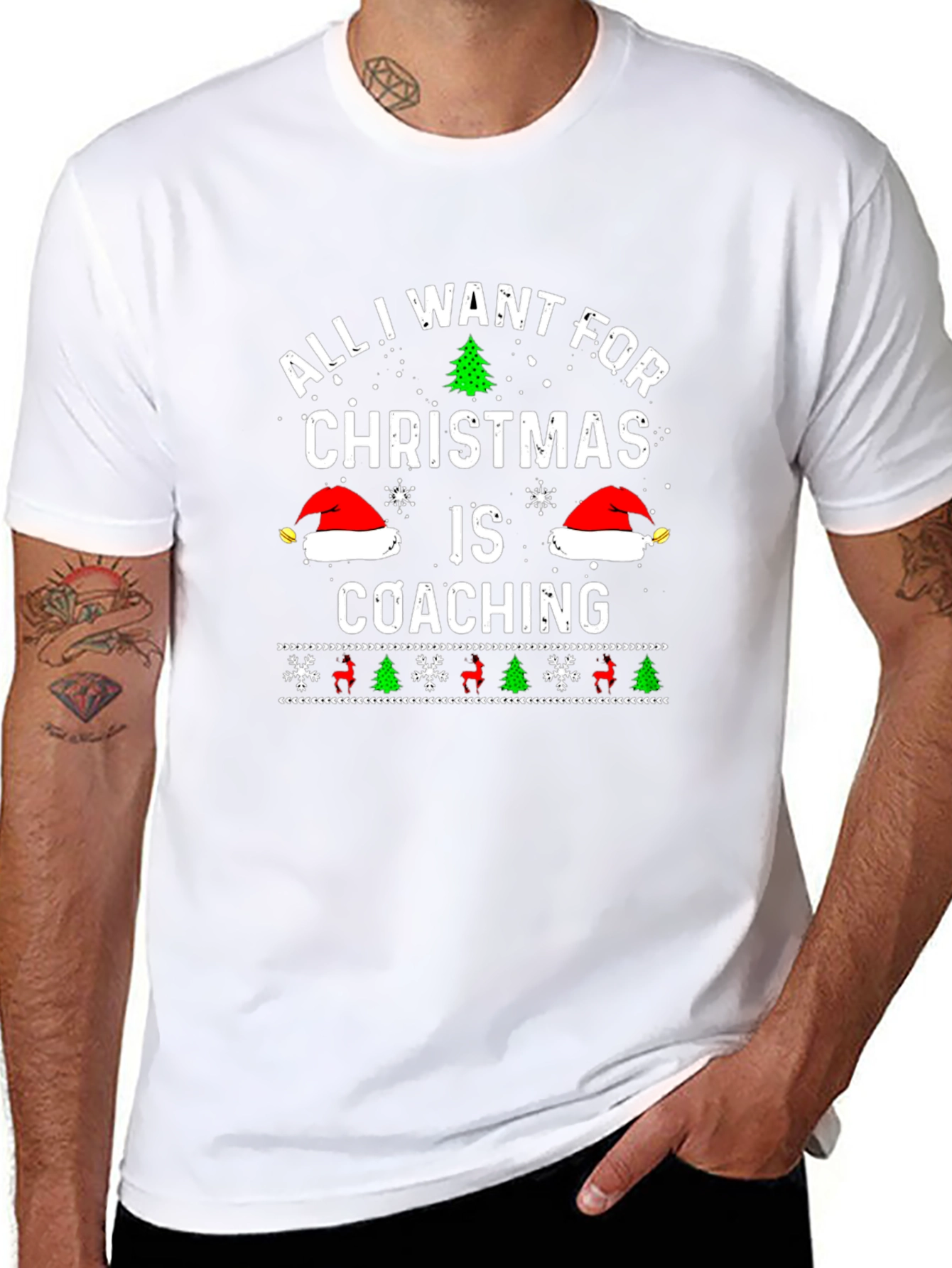 All I Want for Christmas Coaching T-Shirt