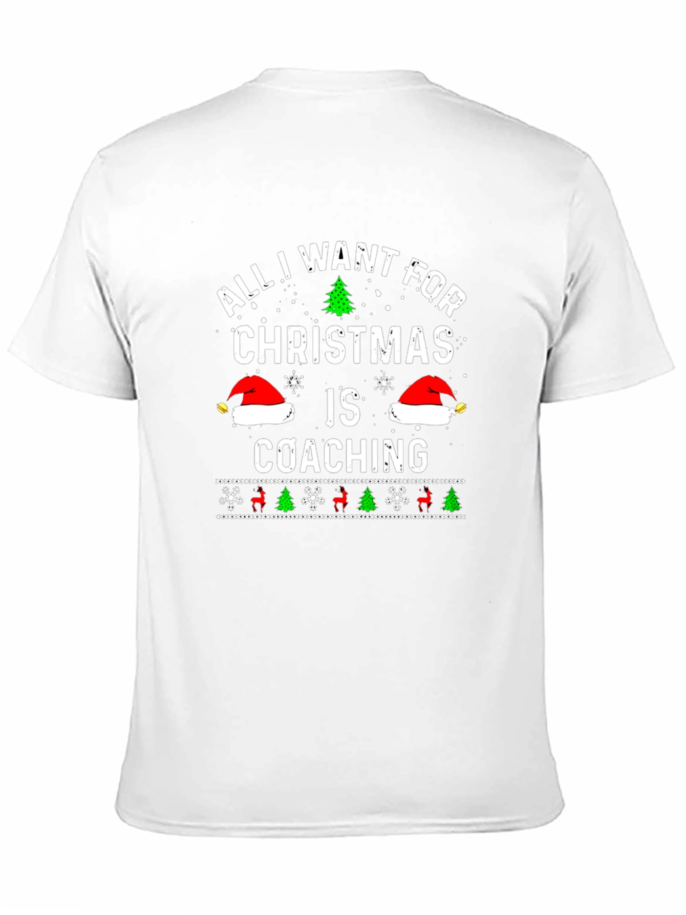 All I Want for Christmas Coaching T-Shirt