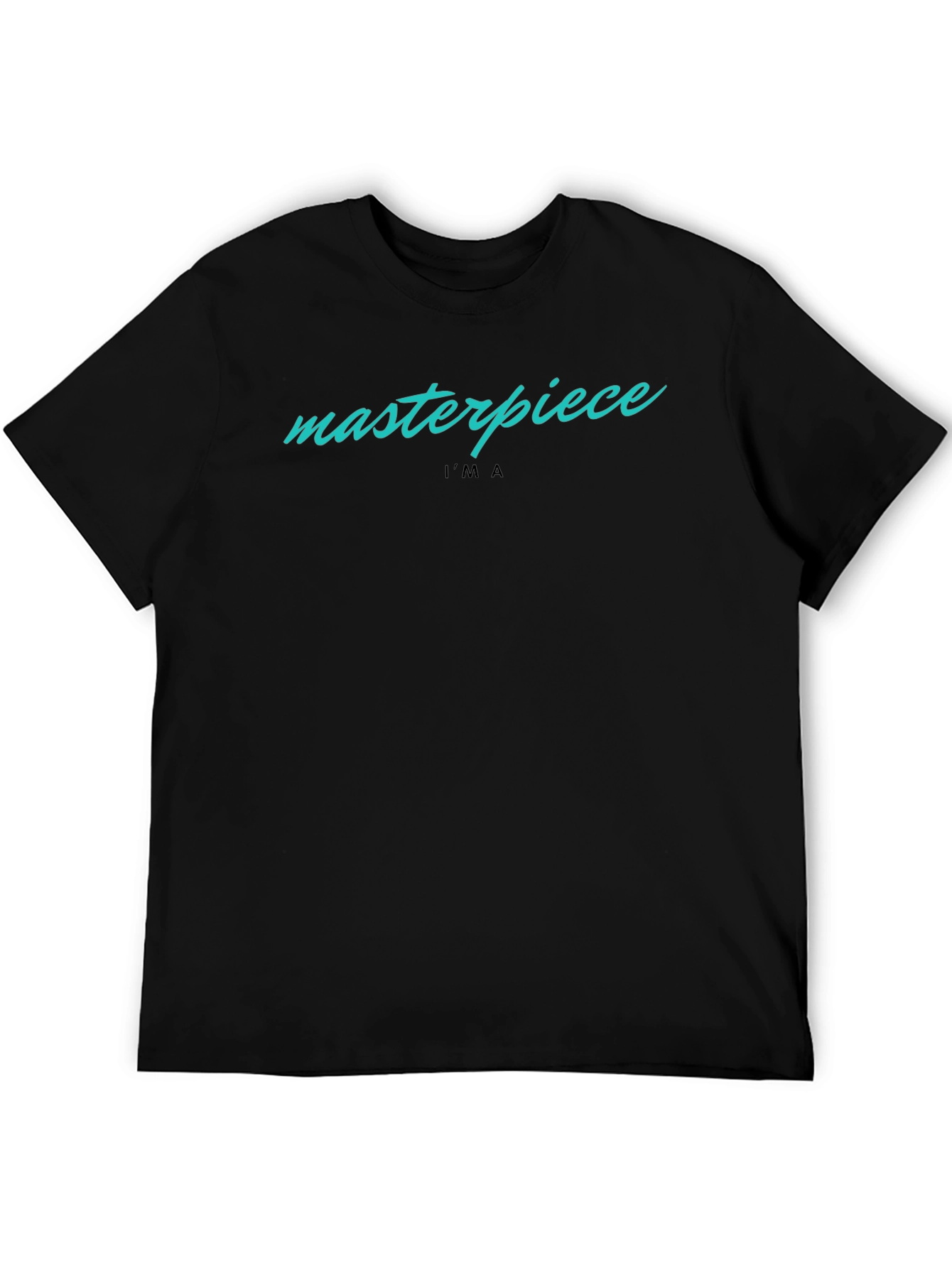 Masterpiece Graphic Tee - Black Casual Wear