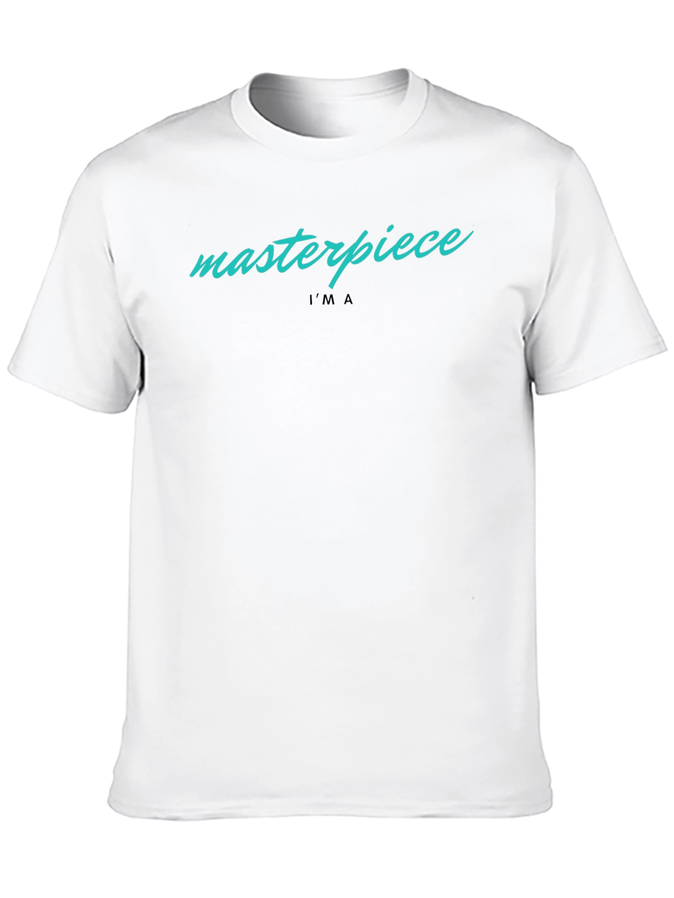 Masterpiece Graphic Tee - Black Casual Wear