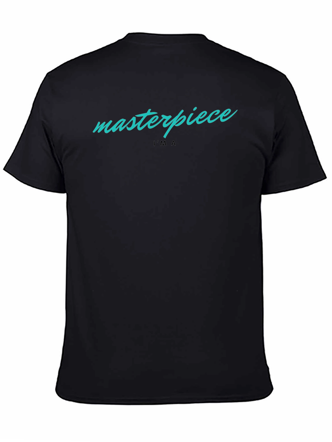 Masterpiece Graphic Tee - Black Casual Wear
